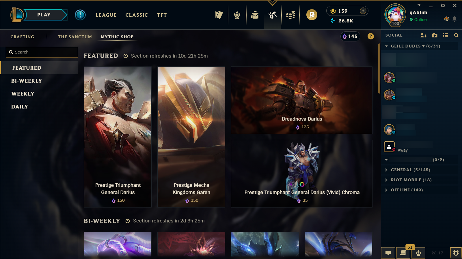 Gold IV | Riot Girl Tristana | Riot Kayle | 173 Champions | 327 Skins - Image 5