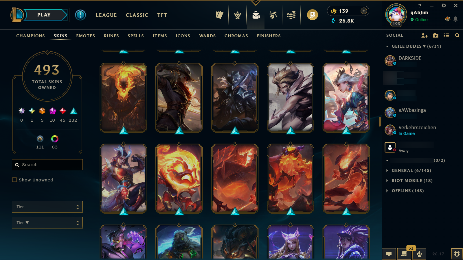 Gold IV | Riot Girl Tristana | Riot Kayle | 173 Champions | 327 Skins - Image 22