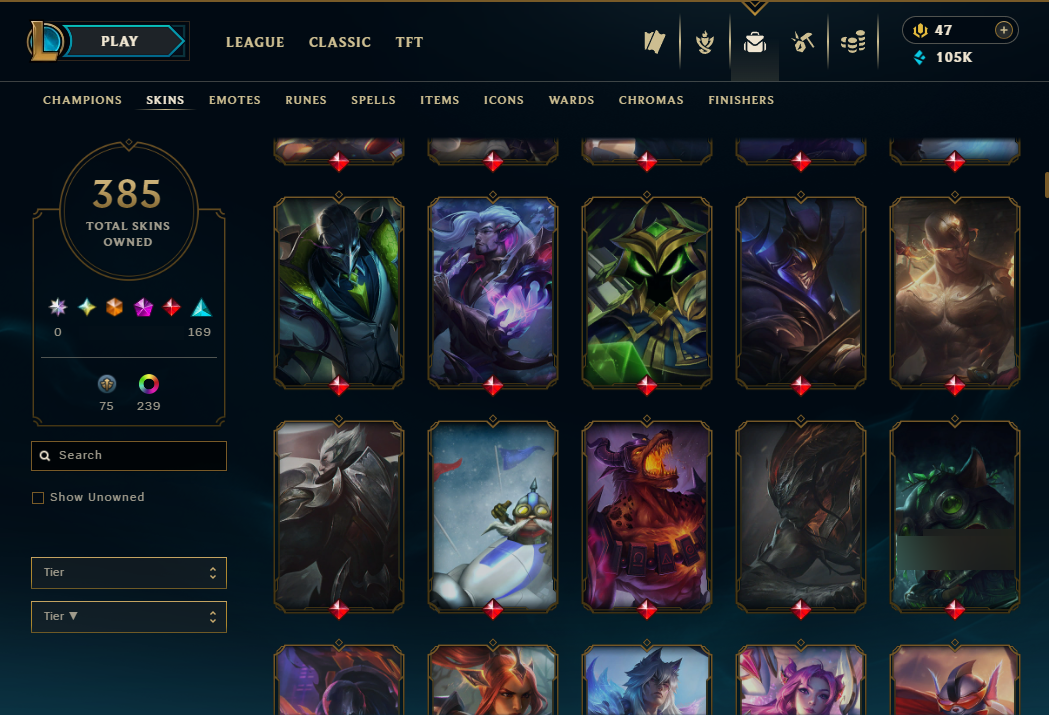 Emerald Peak | Risen Legend Vayne | Prestige Empyrean K'Sante | 170 Champions | 250 Skins | Full Email - Image 3