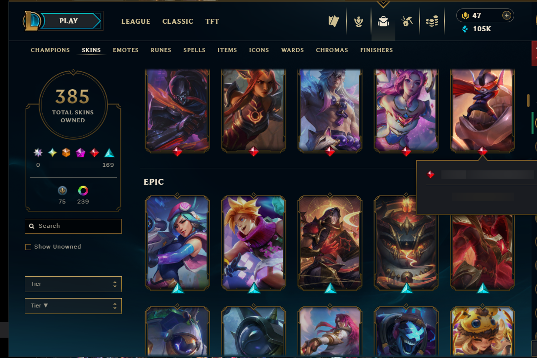 Emerald Peak | Risen Legend Vayne | Prestige Empyrean K'Sante | 170 Champions | 250 Skins | Full Email - Image 4