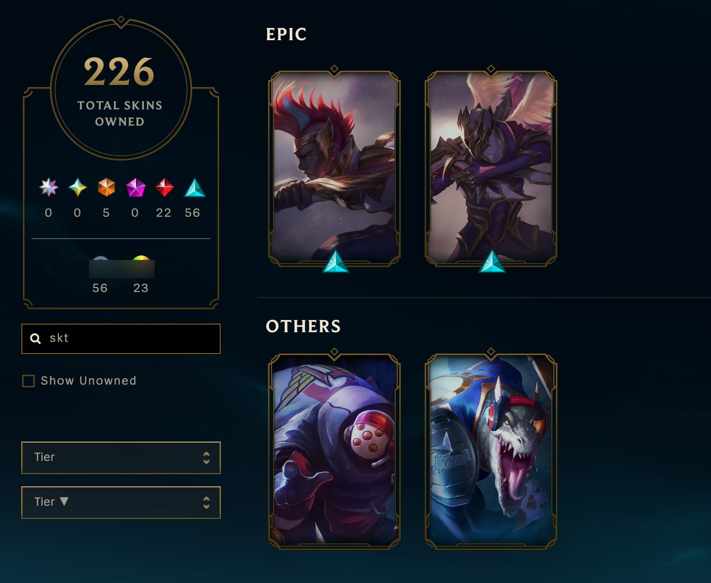 Prestigious LeBlanc | Riot Graves | 90 Champions | 226 Skins | Full Email - Image 5