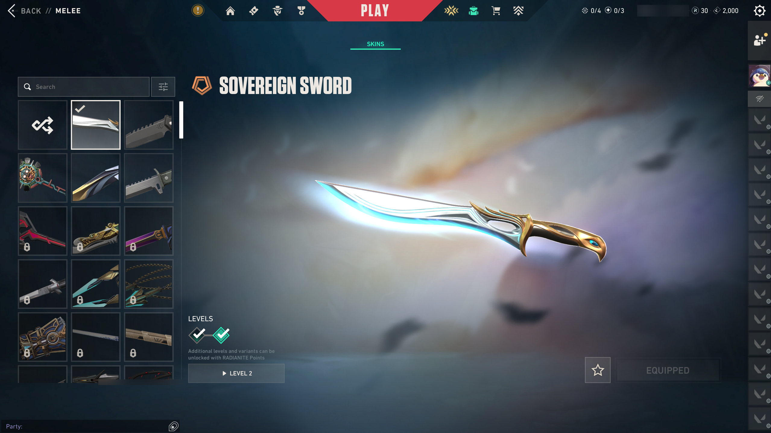PC | Platinum Peak | Xenohunter Knife | Sovereign Sword | Prime Classic | Full Email - Image 4
