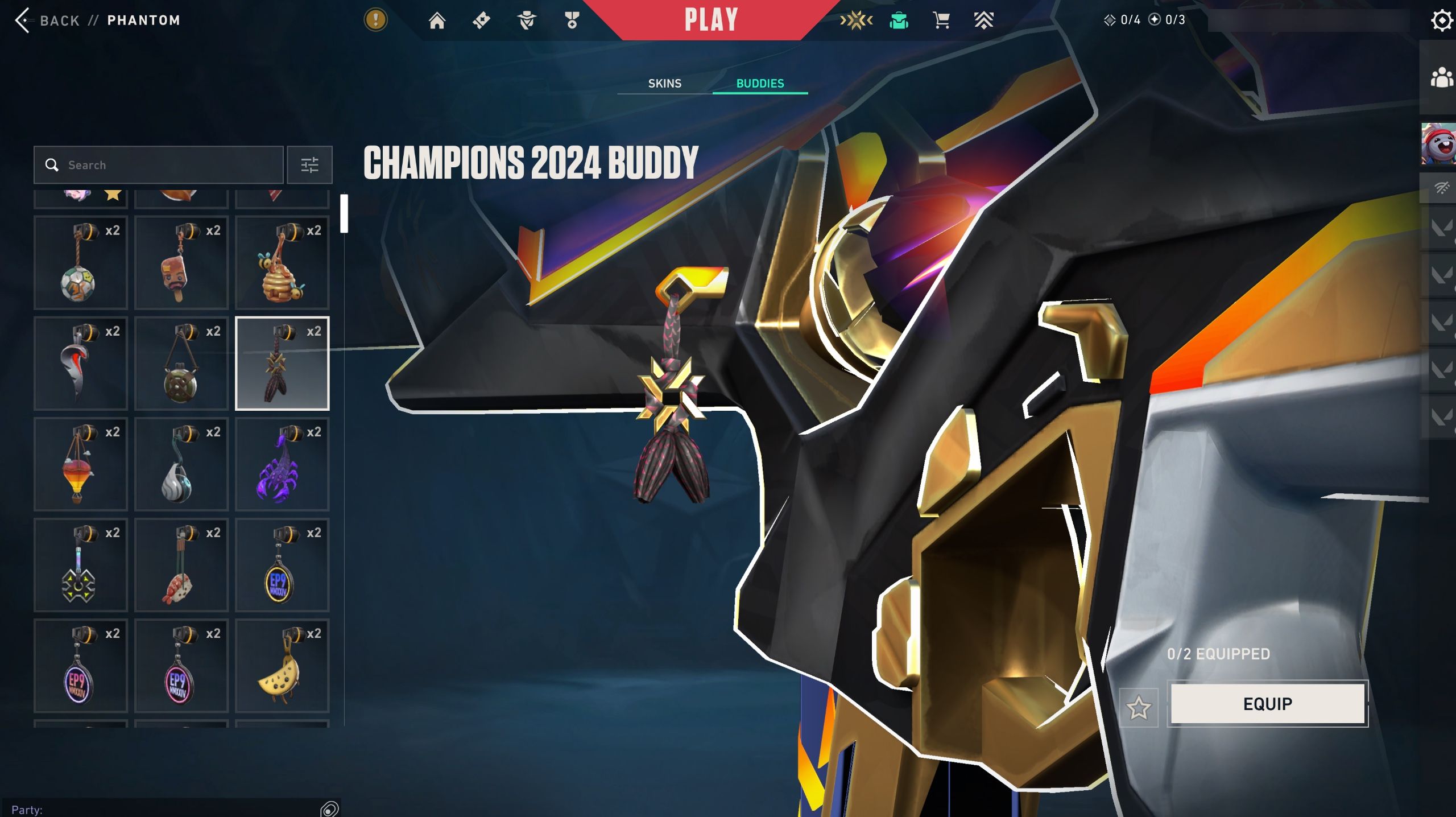 PC | Gold Peak | Champions 2024 Blade | Bubble Pop Light Stick | Champions 2024 Phantom - Image 3