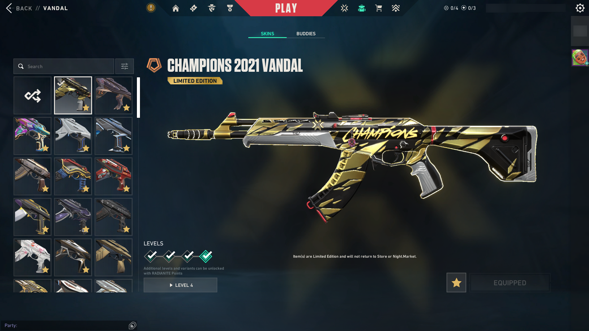 PC | Platinum Peak | Champions 2021 Karambit + Vandal | 167 Skins - Image 3