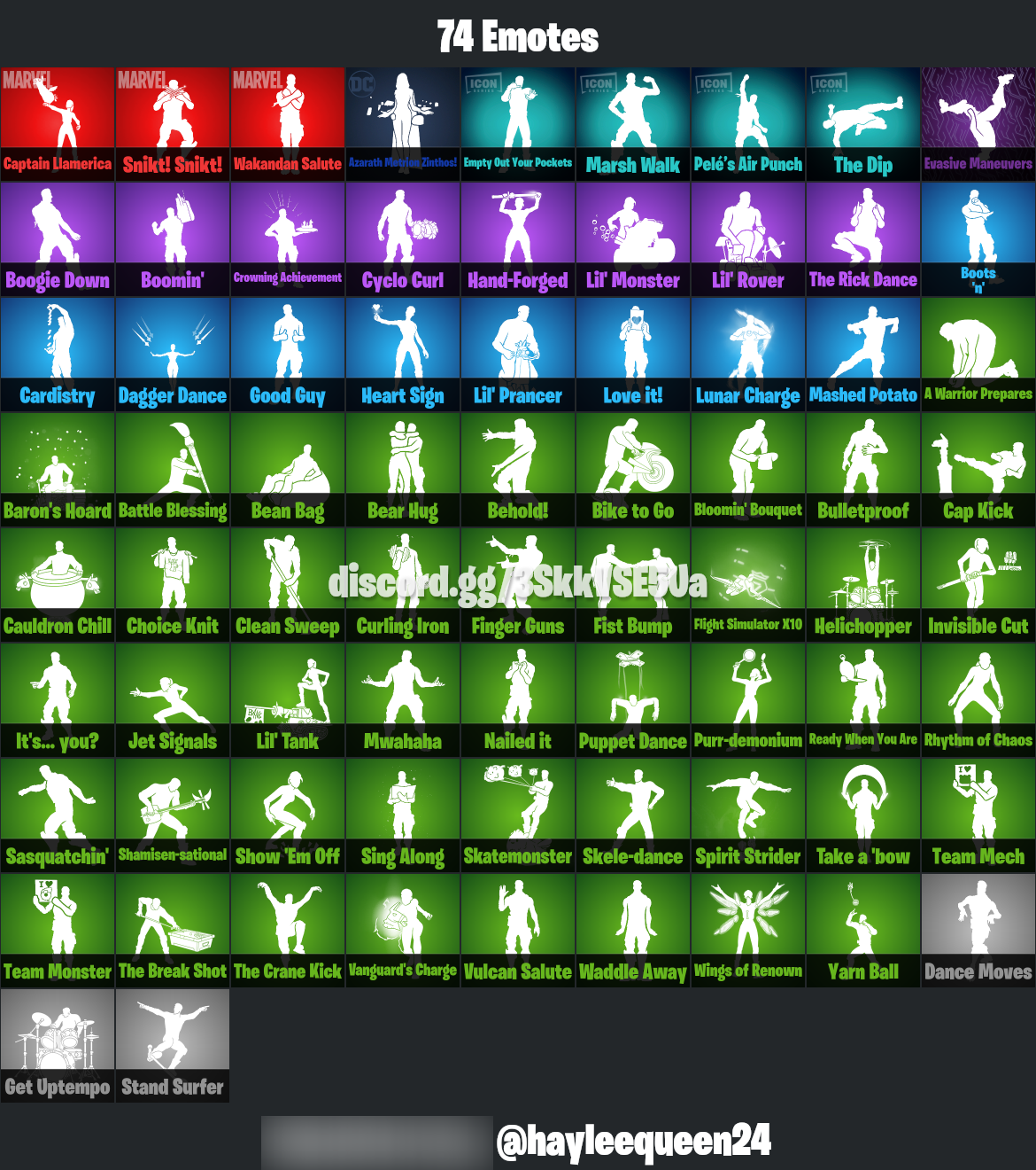 Wildcat | Polar Peely | Carnage | 82 Skins | Chapter 2 | Level 1000 | Full Email - Image 4