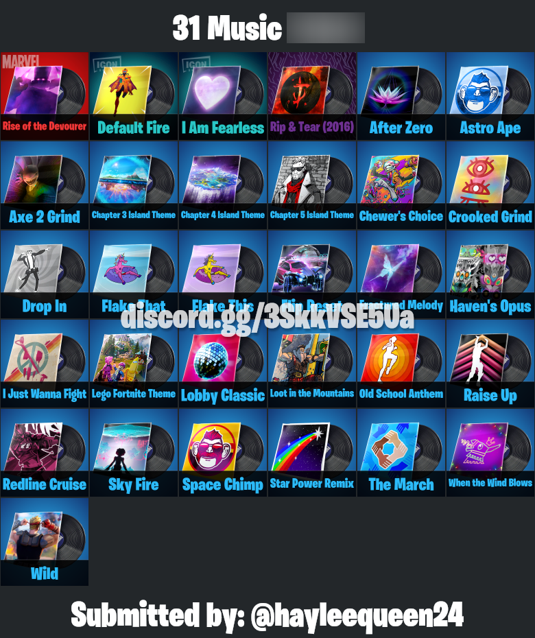 Wildcat | Polar Peely | Carnage | 82 Skins | Chapter 2 | Level 1000 | Full Email - Image 6