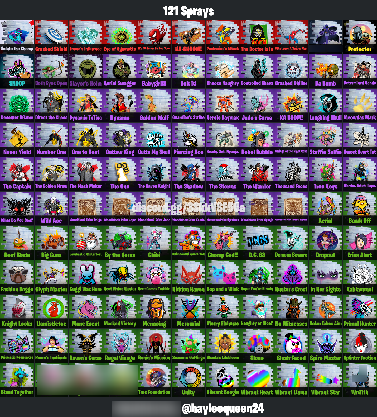 Wildcat | Polar Peely | Carnage | 82 Skins | Chapter 2 | Level 1000 | Full Email - Image 7