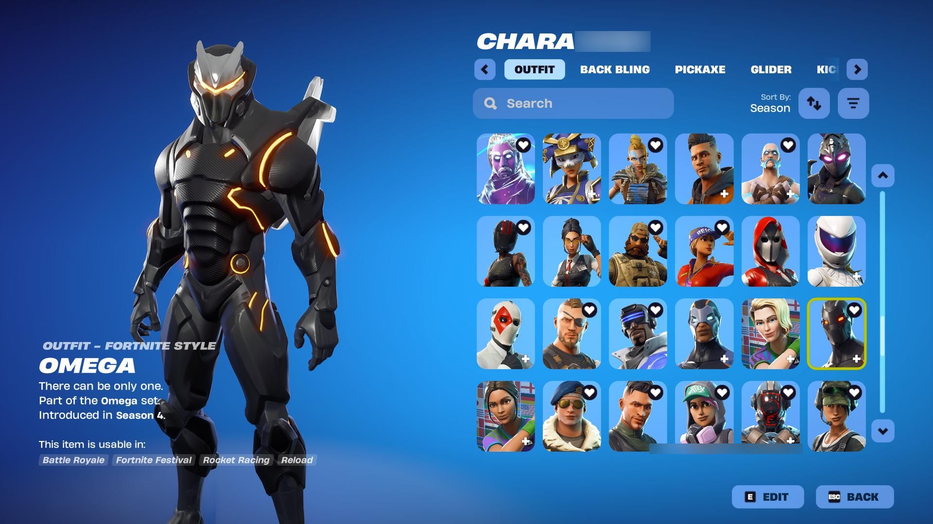Purple Skull Trooper (All) | Black Knight | Galaxy | Royale Bomber | 177 Skins | Season 2 | Level 1329 | Full Email - Image 3