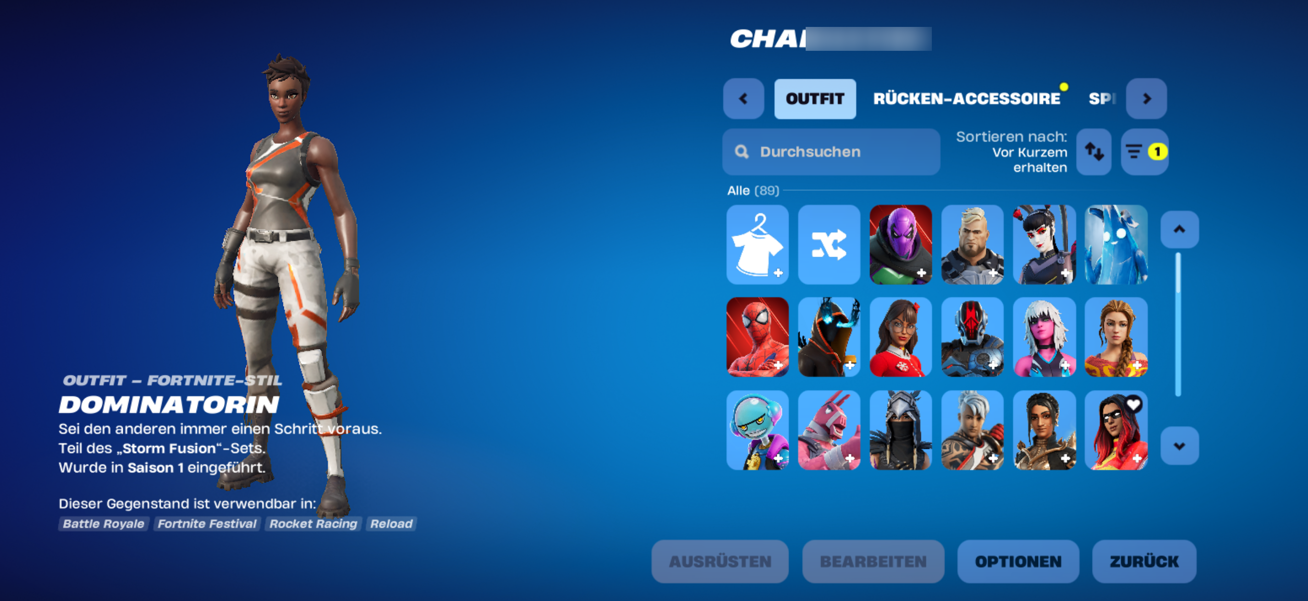 Carbide | Omega | Reaper | 89 Skins | Level 631 | Full Email - Image 8