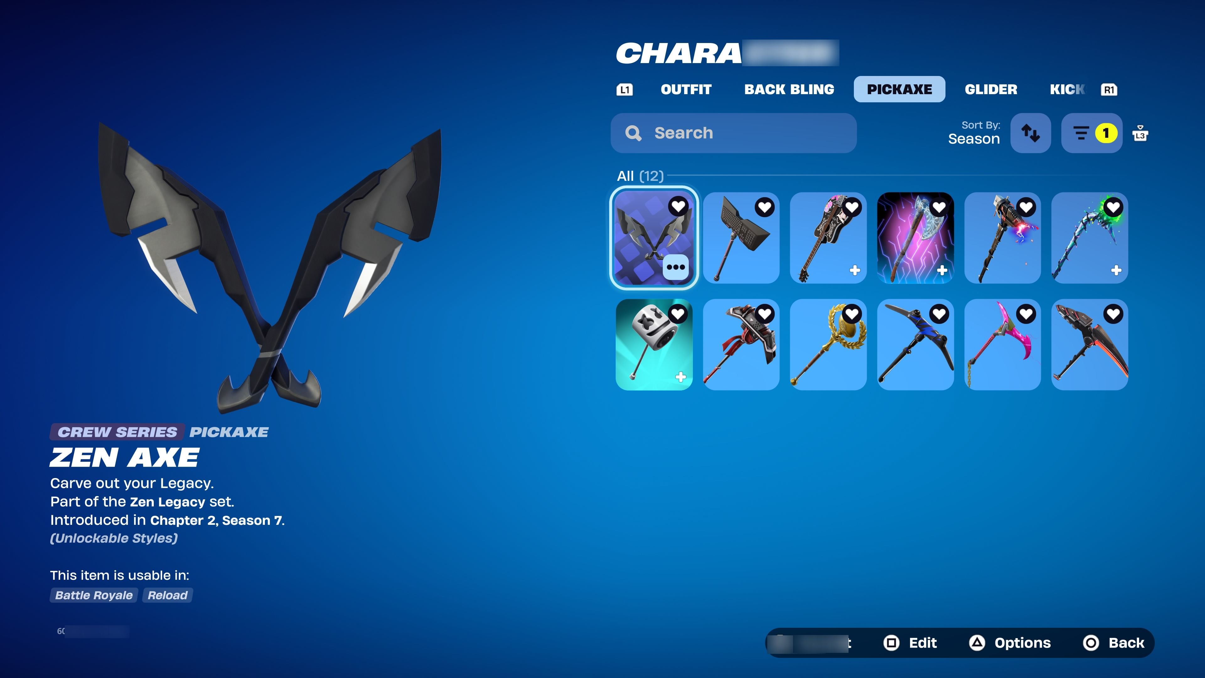 Leviathan Axe | Merry Mint | Astroworld Cyclone | 615 Skins | Chapter 1 Season 4 | Level 10054 | Full Email - Image 5