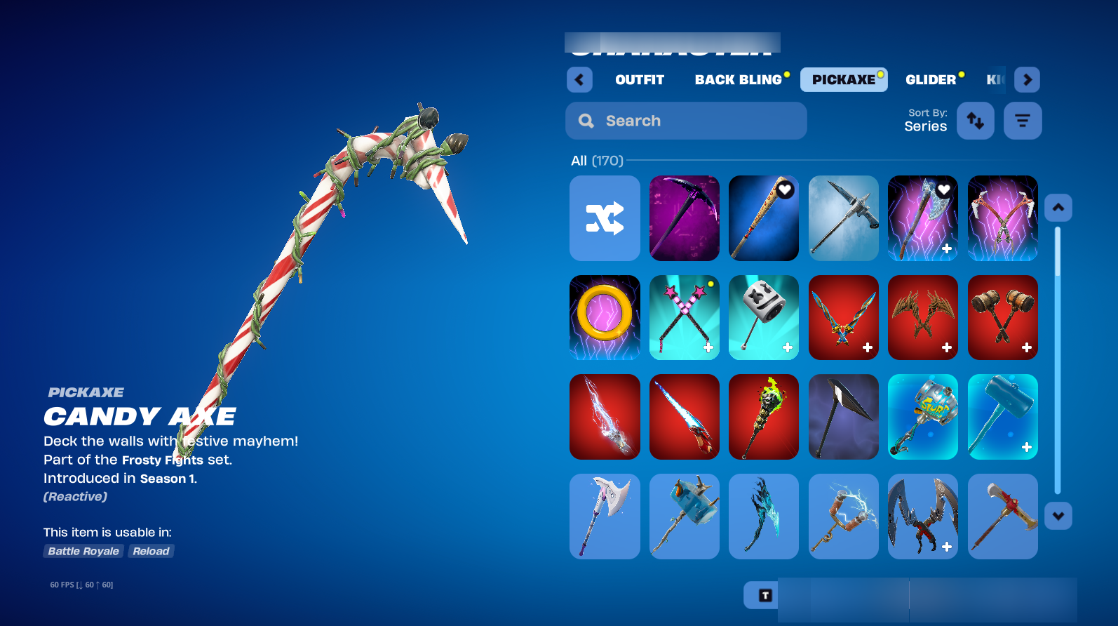 Black Knight | Founder's Glider | Candy Axe | 239 Skins | Season 1 | Level 2209 | Full Email - Image 3
