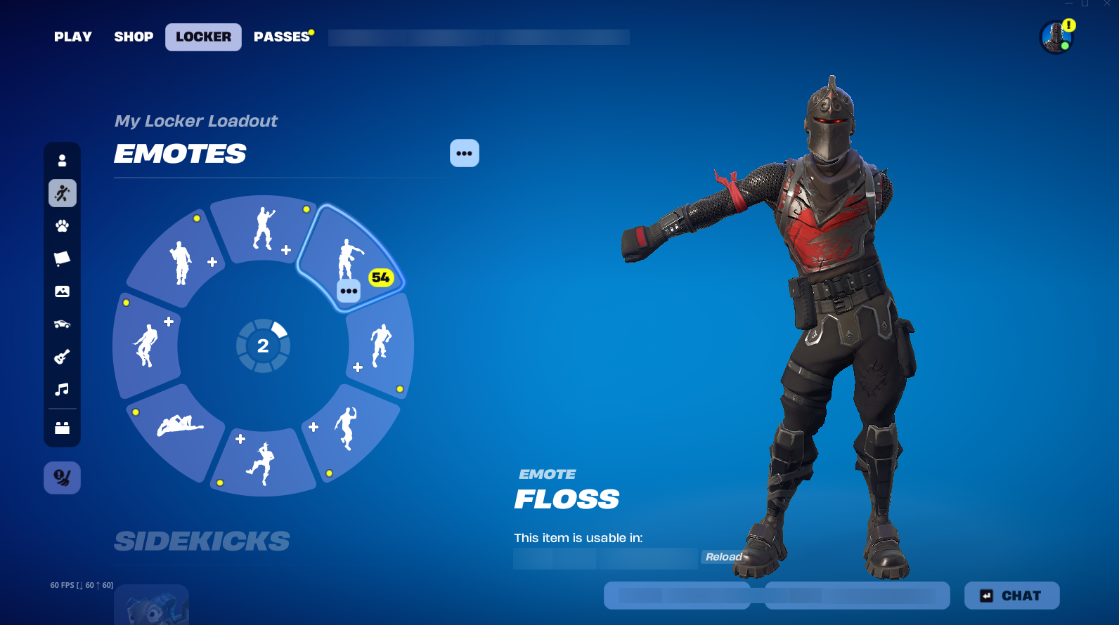 Black Knight | Founder's Glider | Candy Axe | 239 Skins | Season 1 | Level 2209 | Full Email - Image 5
