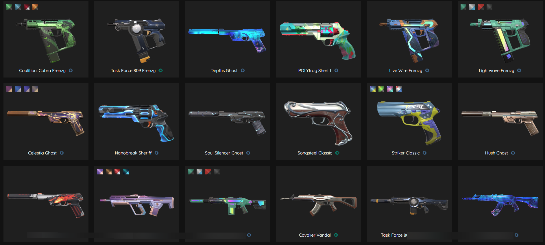 PC | Ascendant Peak | Oni Vandal | 56 Skins | Full Email - Image 3