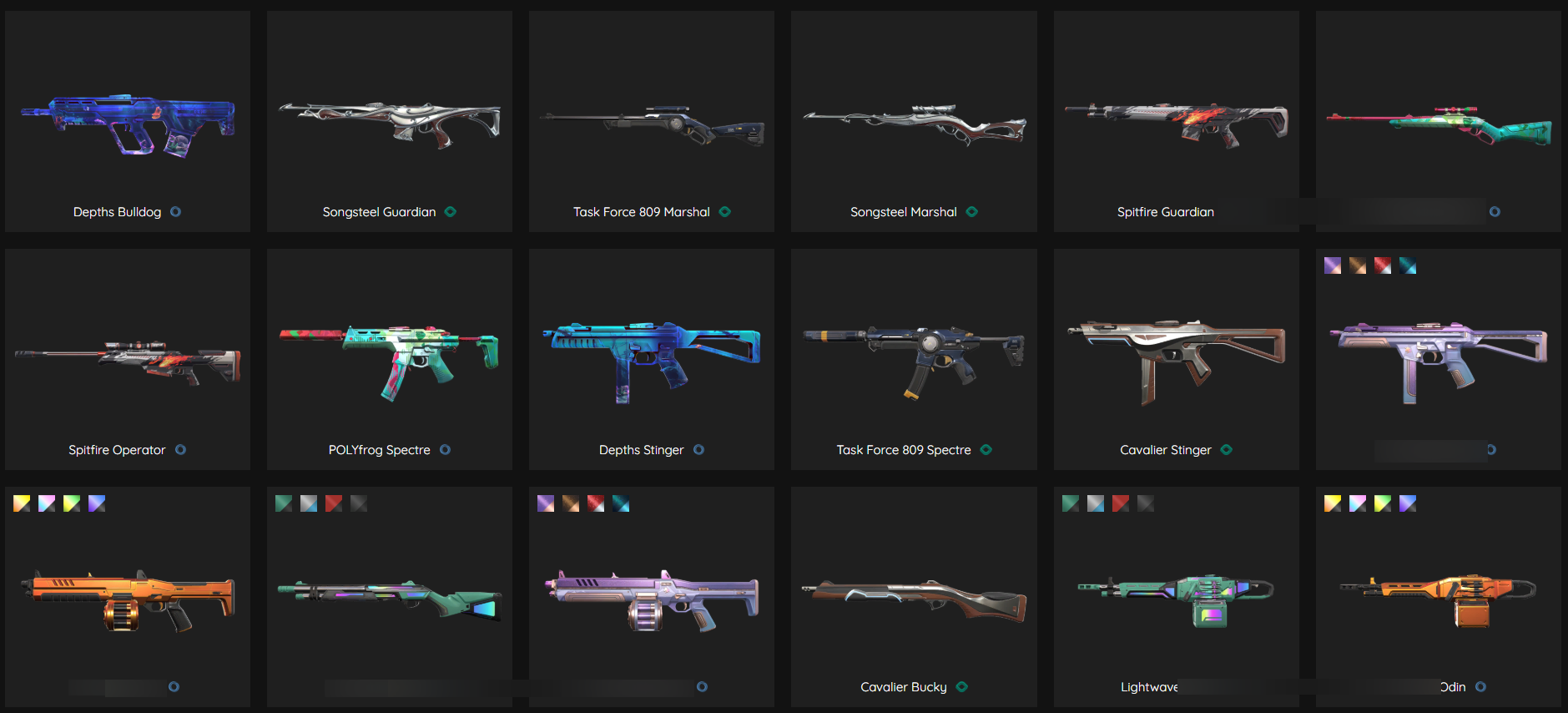 PC | Ascendant Peak | Oni Vandal | 56 Skins | Full Email - Image 6