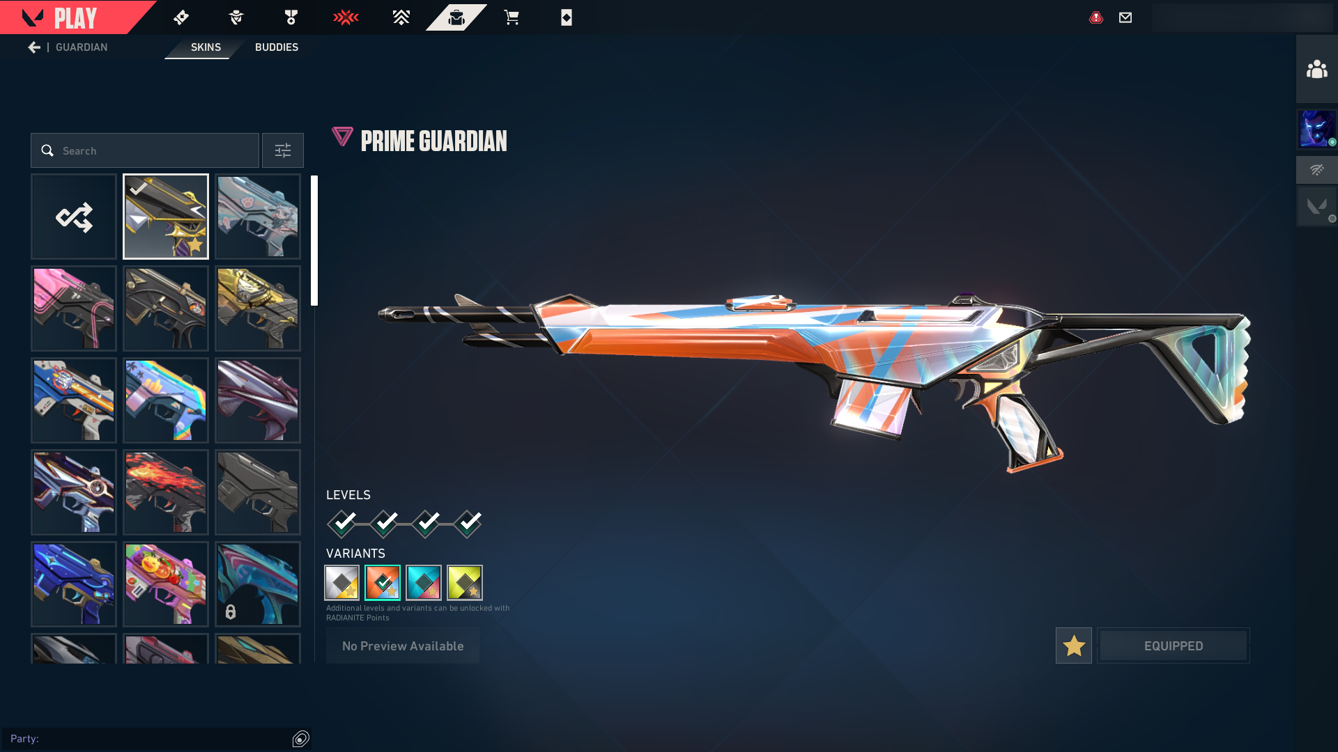 PC | Ascendant Peak | Reaver Karambit | Champions 2022 Phantom | 194 Skins | Full Email - Image 5