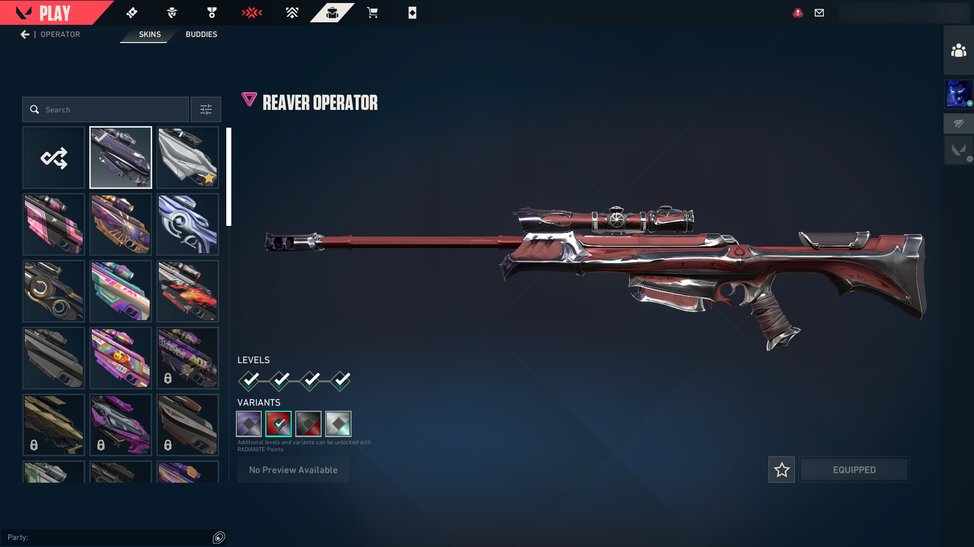 PC | Ascendant Peak | Reaver Karambit | Champions 2022 Phantom | 194 Skins | Full Email - Image 9