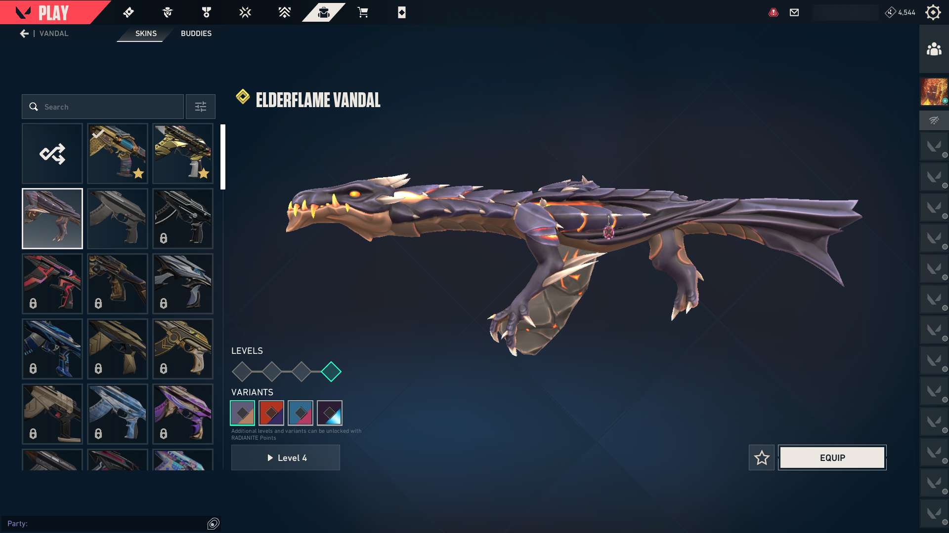 PC | Platinum Peak | Vandal Arcane Bundle | Champions 2021 Karambit + Vandal | 34 Skins | Full Email - Image 5