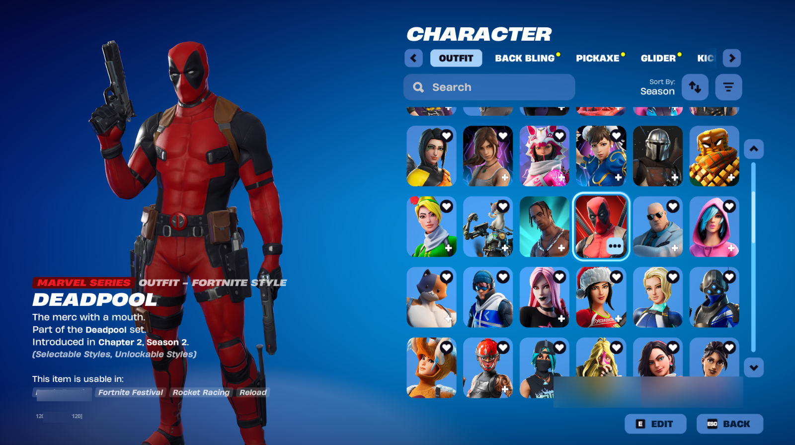 D'Ark | Doom Slayer | Spiderman (OG) | Leviathan Axe | Mako Glider | Boogeyman Wrap | Royale Knight | 323 Skins | Season 2 | Level 6285 | Full Email - Image 4