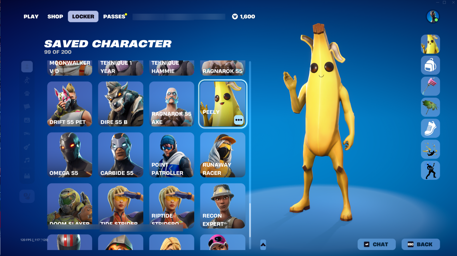 D'Ark | Doom Slayer | Spiderman (OG) | Leviathan Axe | Mako Glider | Boogeyman Wrap | Royale Knight | 323 Skins | Season 2 | Level 6285 | Full Email - Image 9