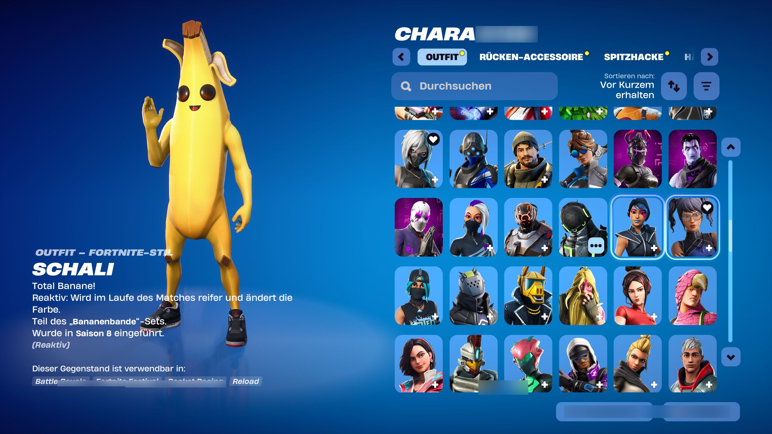 All Ch 1 Battle Pass | 185 Skins | Season 2 | Level 1746 | Full Email - Image 4