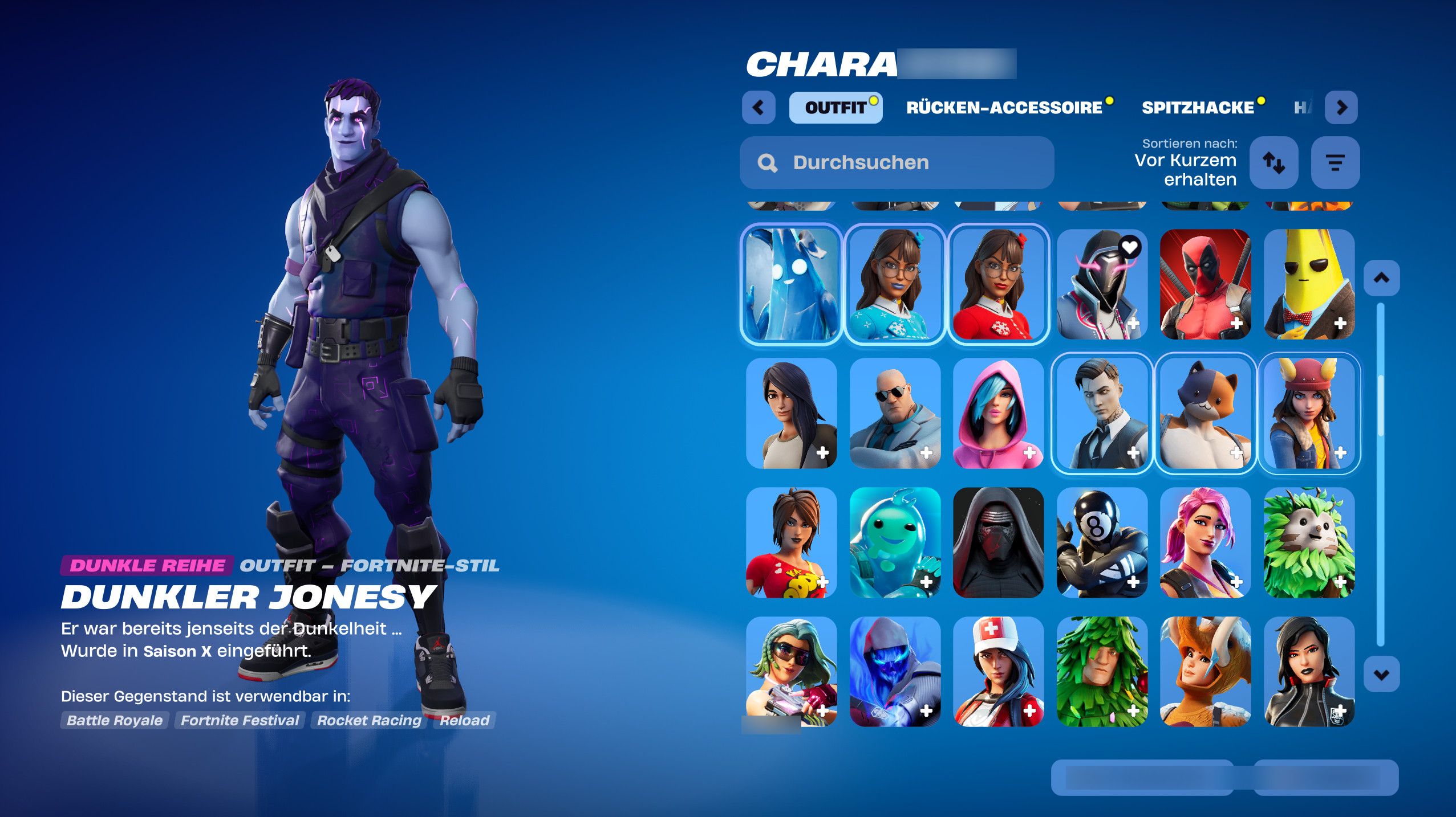 All Ch 1 Battle Pass | 185 Skins | Season 2 | Level 1746 | Full Email - Image 5