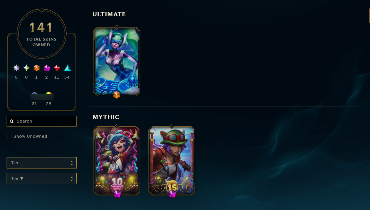 Platinum Peak | Victorious Braum | Victorious Fiora | 170 Champions | 1 Skins - Image 9