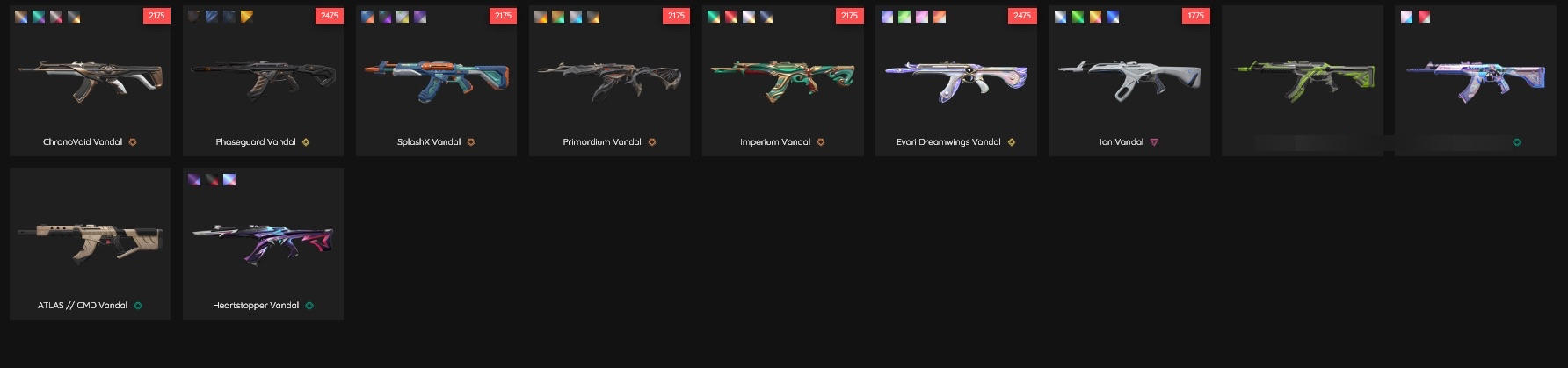 PC | RIOT BUDDY | Ascendant Peak | Elderflame Dagger | Araxys Phantom | 109 Skins | Full Email - Image 3
