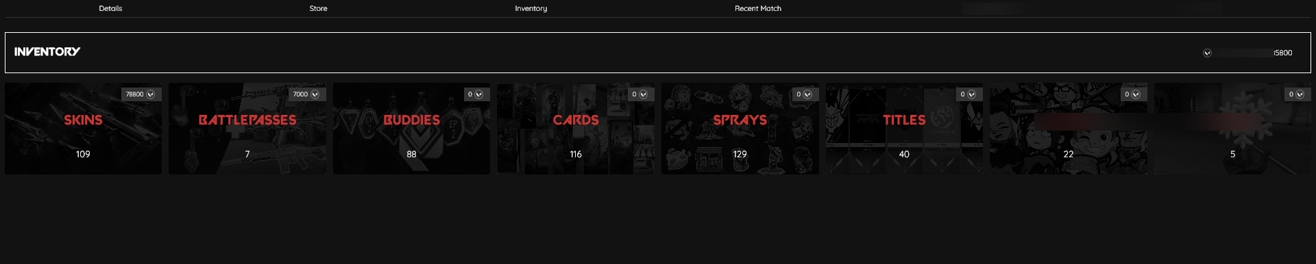 PC | RIOT BUDDY | Ascendant Peak | Elderflame Dagger | Araxys Phantom | 109 Skins | Full Email - Image 6