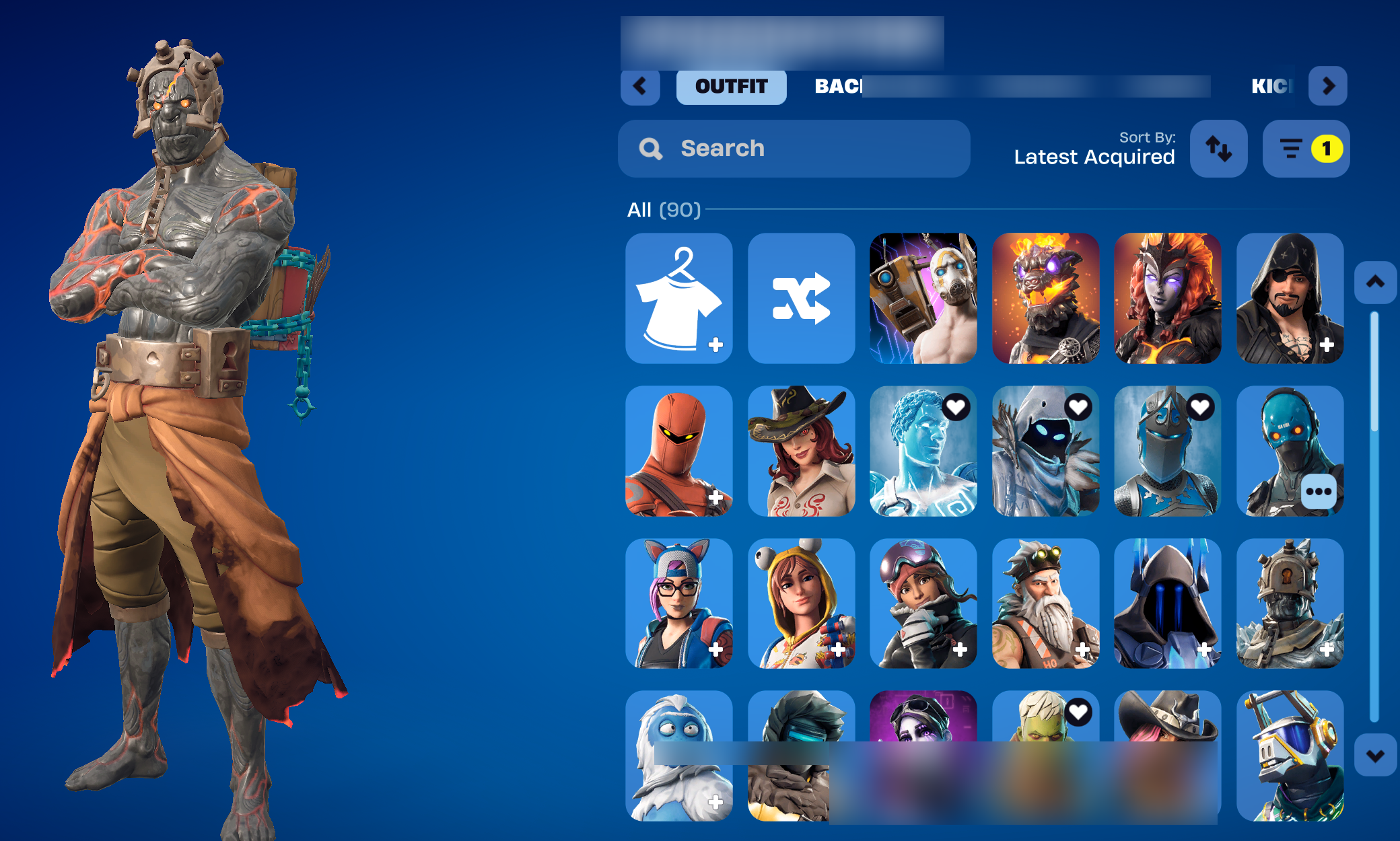 Loaded 2018 Collection | 90 Skins | Season 1 | Level 448 - Image 3