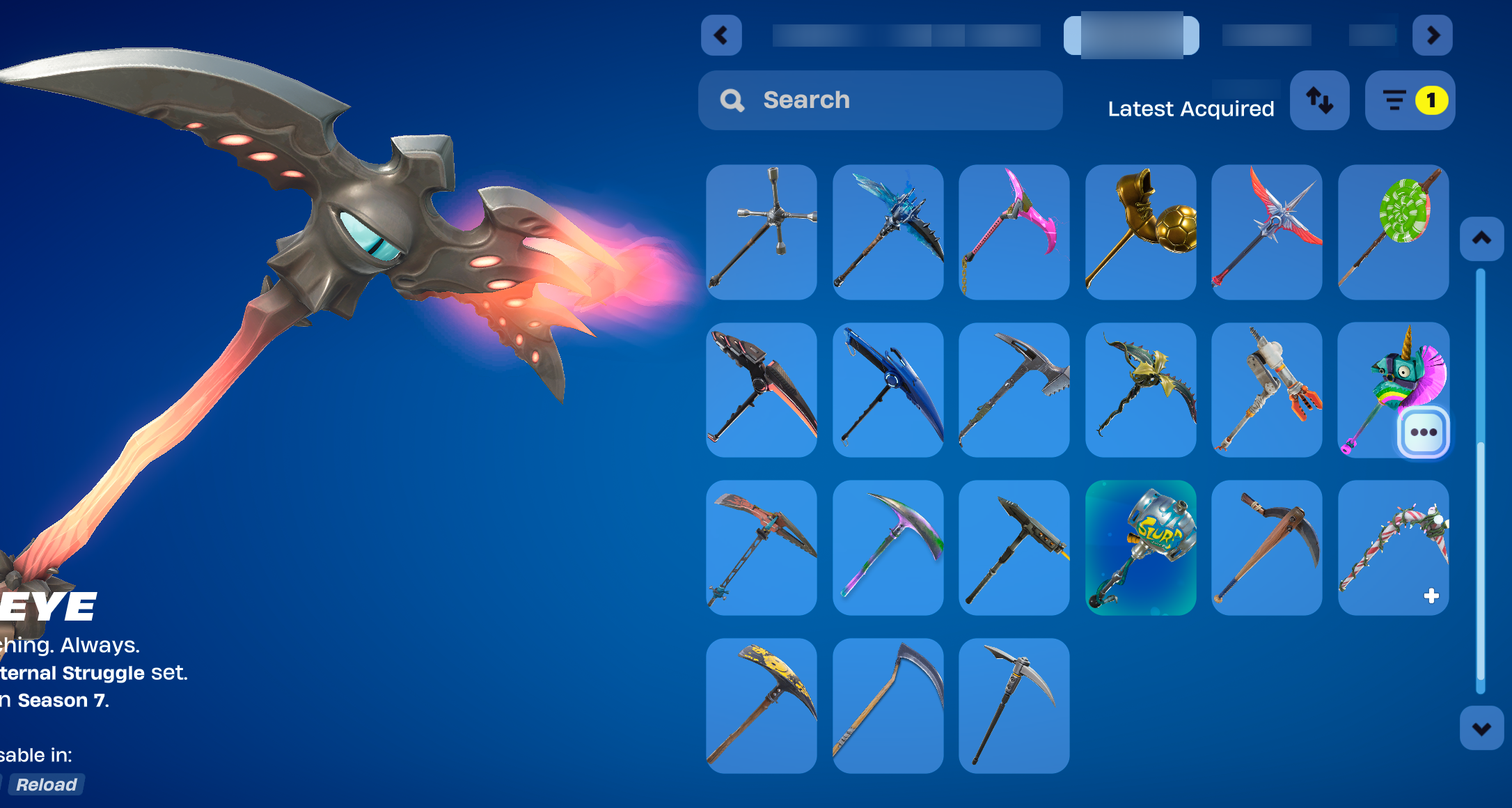 Loaded 2018 Collection | 90 Skins | Season 1 | Level 448 - Image 8