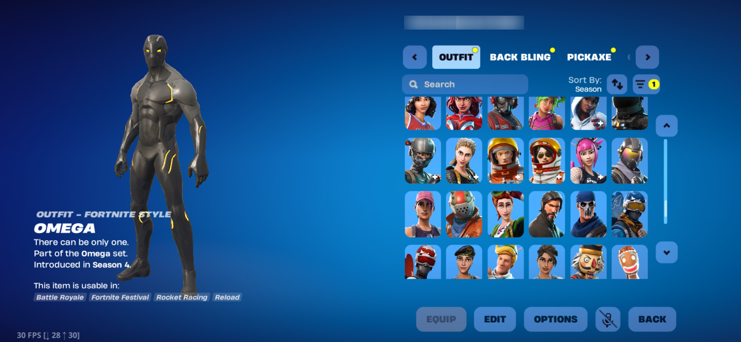 OG Season 3 | S9 World Cup Skin | Take the L | Omega | 182 Skins | Chapter 1 Season 3 | Level 1473 | Full Email - Image 4