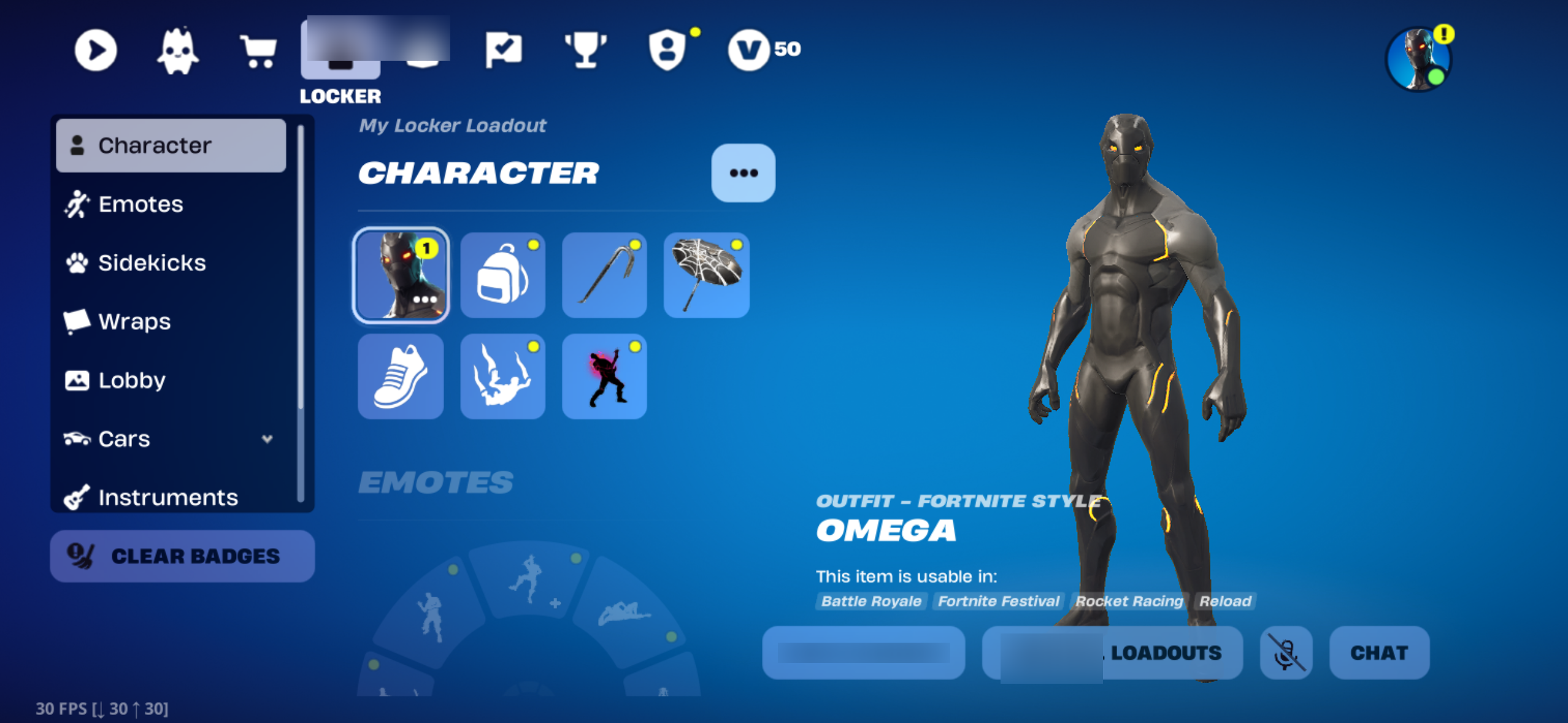 OG Season 3 | S9 World Cup Skin | Take the L | Omega | 182 Skins | Chapter 1 Season 3 | Level 1473 | Full Email - Image 7