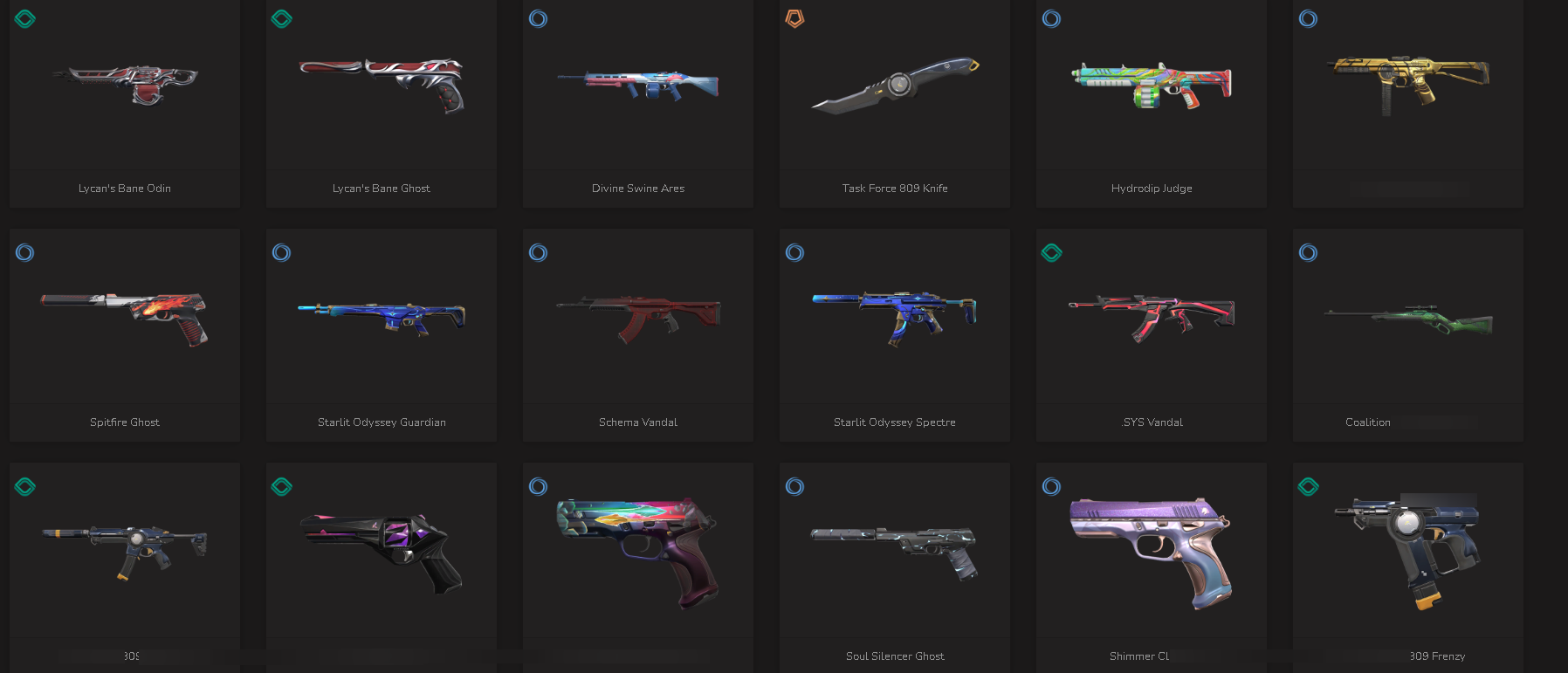 Platinum Peak | Reaver Karambit | Araxys Vandal | +50 Skins | VP Spent 55000 - Image 3