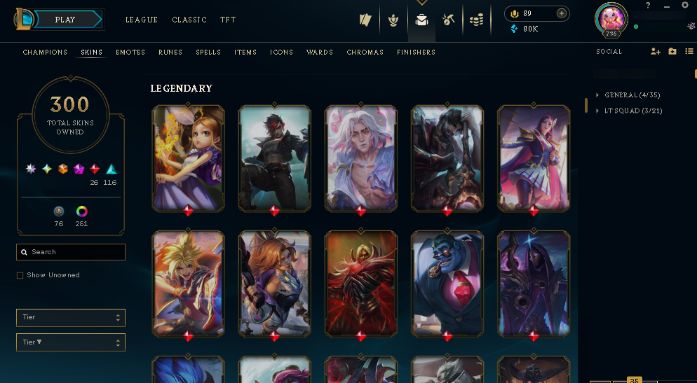 Diamond Peak | Medieval Twitch | Riot Girl Tristana | 173 Champions | 157 Skins - Image 4