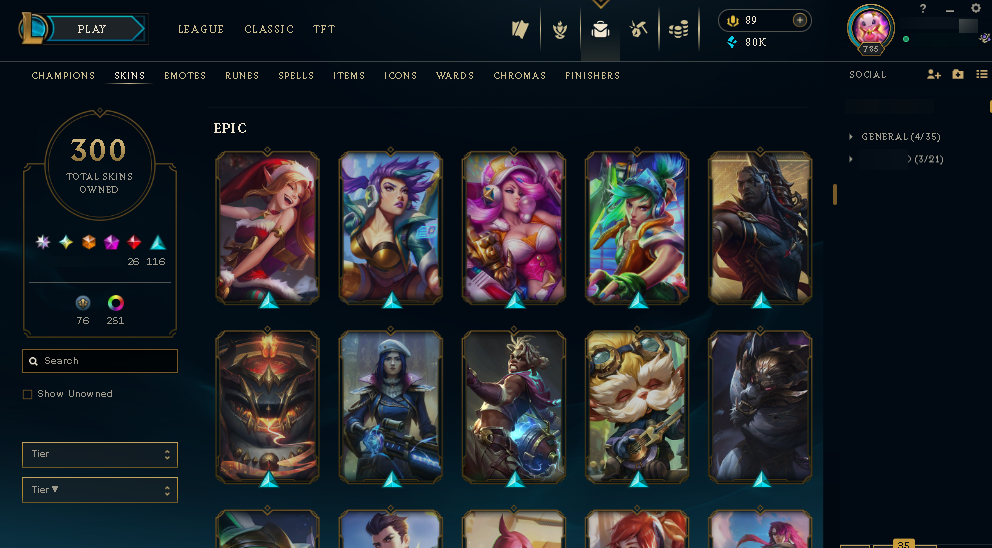 Diamond Peak | Medieval Twitch | Riot Girl Tristana | 173 Champions | 157 Skins - Image 7