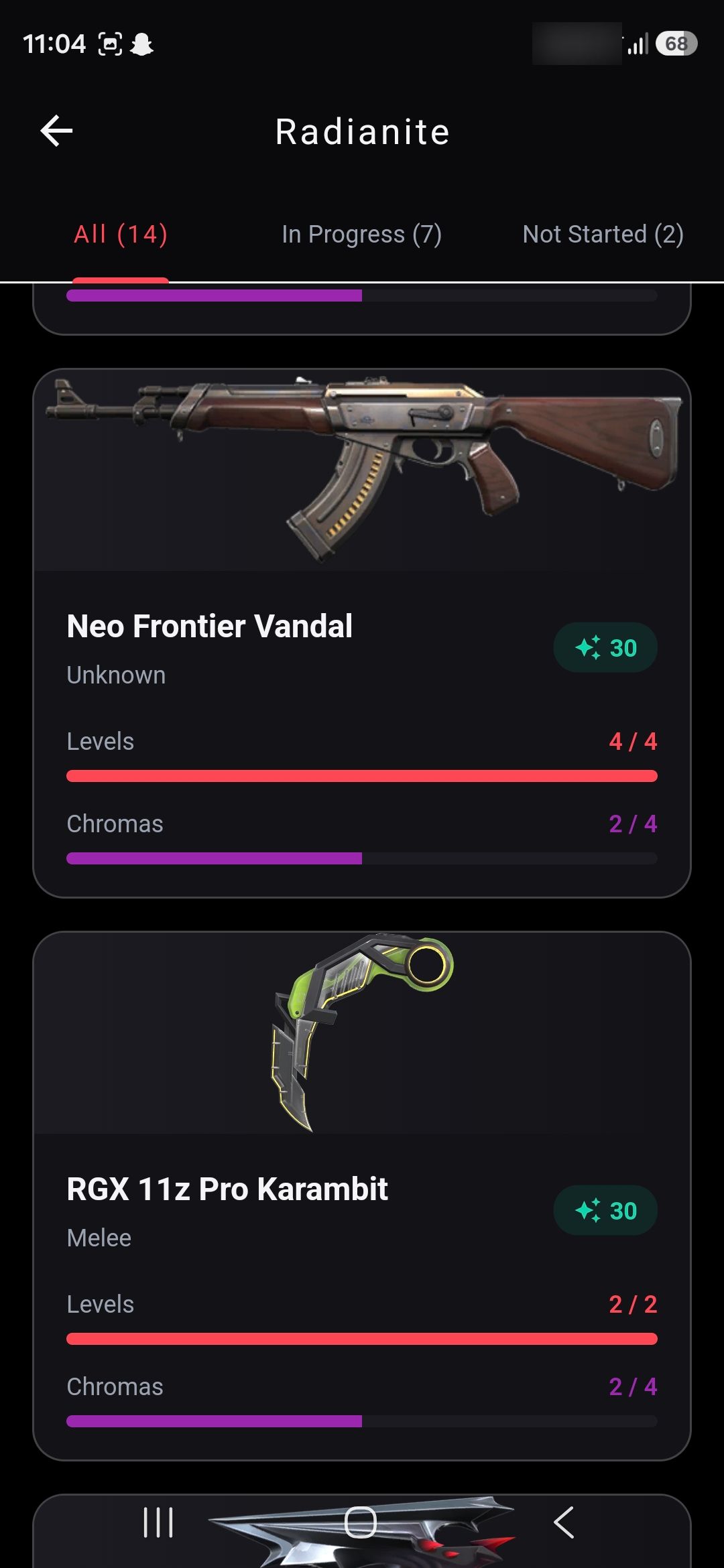 PC | Diamond Peak | RGX 11z Pro Karambit | Forsaken Operator | 9 Skins | Full Email - Image 3