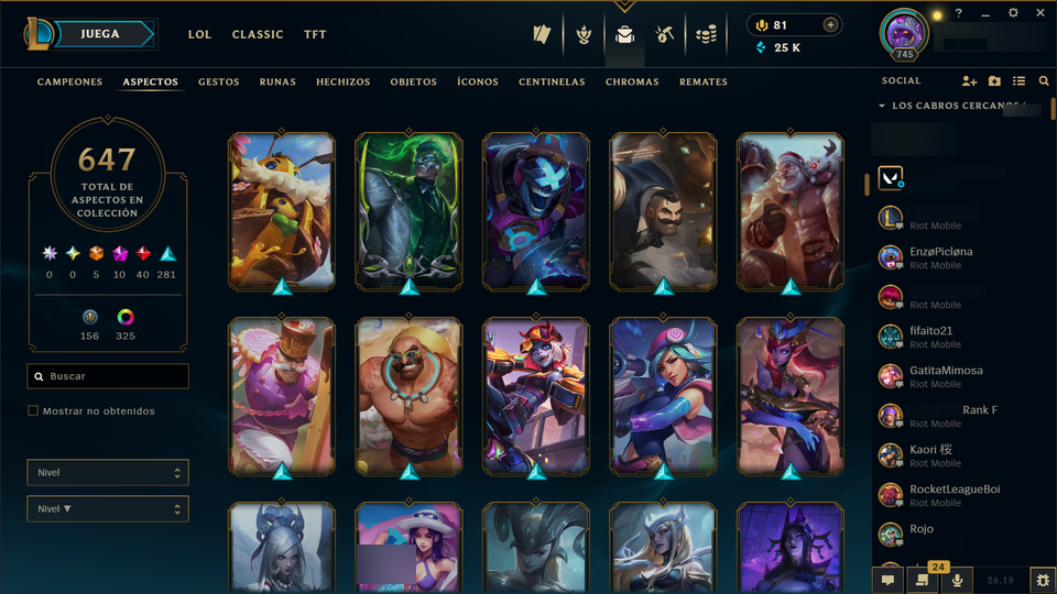 Platinum IV | Riot Kayle | Riot Blitzcrank | 170 Champions | 647 Skins | Full Email - Image 8