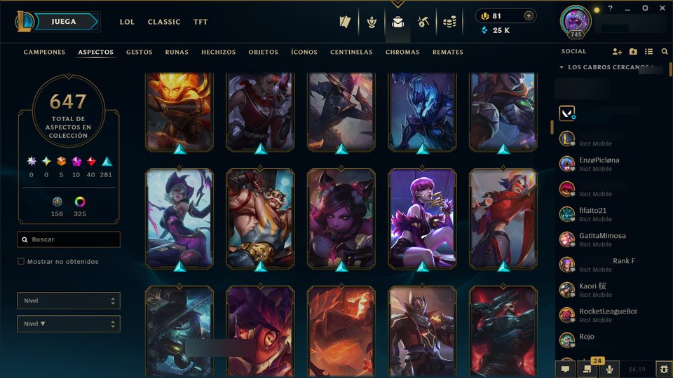Platinum IV | Riot Kayle | Riot Blitzcrank | 170 Champions | 647 Skins | Full Email - Image 10
