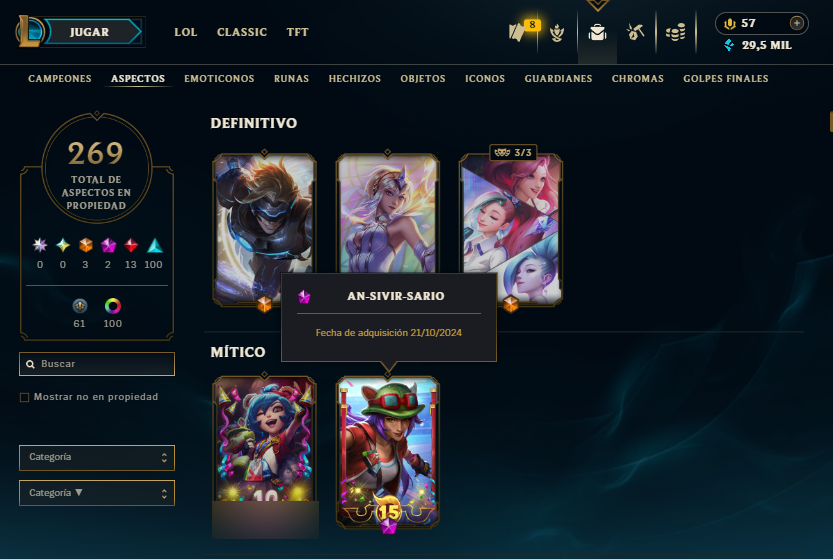 Diamond IV | 170 Champions | 269 Skins - Image 3