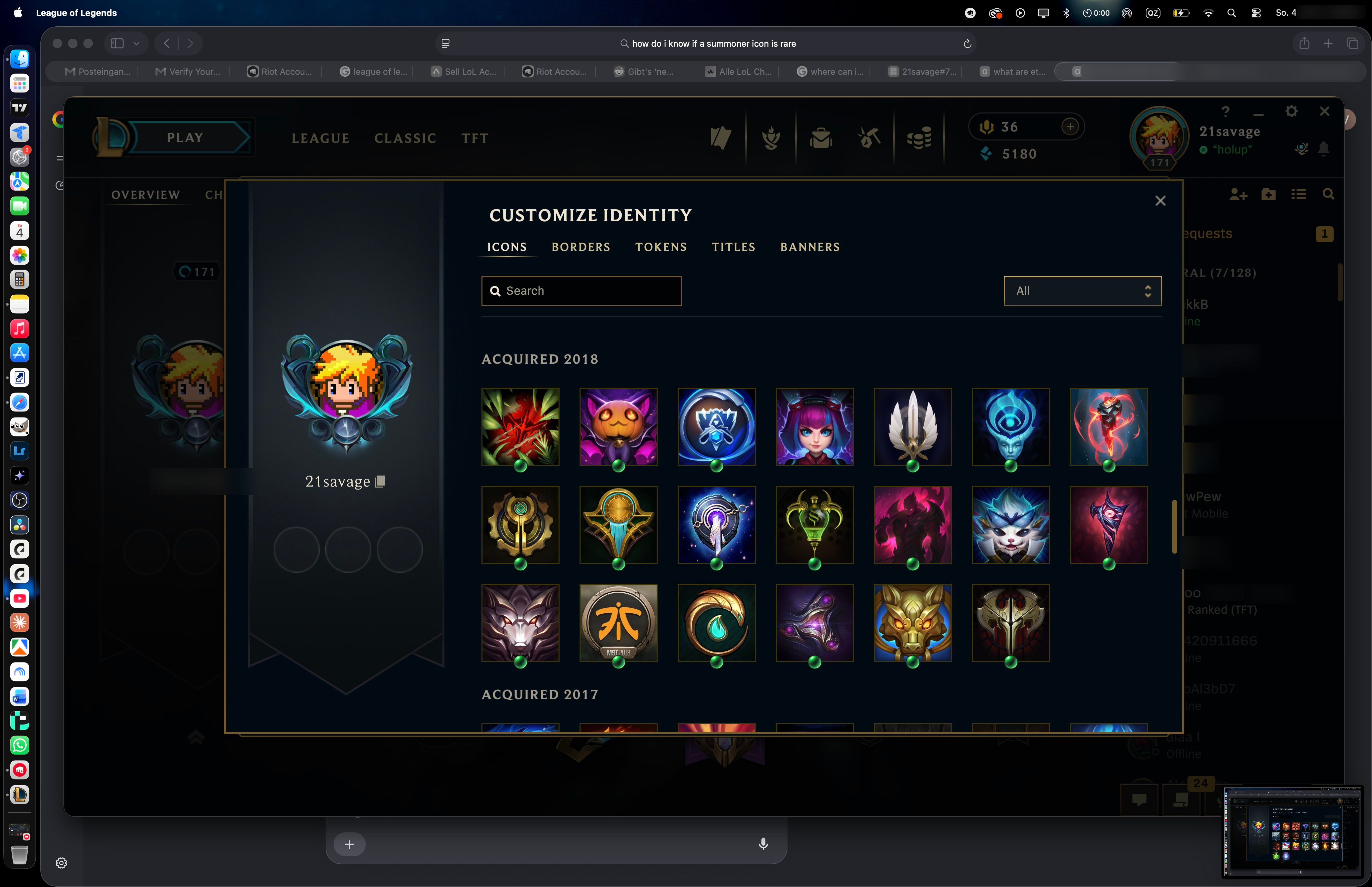 Silver Peak | Riot Kayle | Elementalist Lux | 152 Champions | 115 Skins | Full Email - Image 3