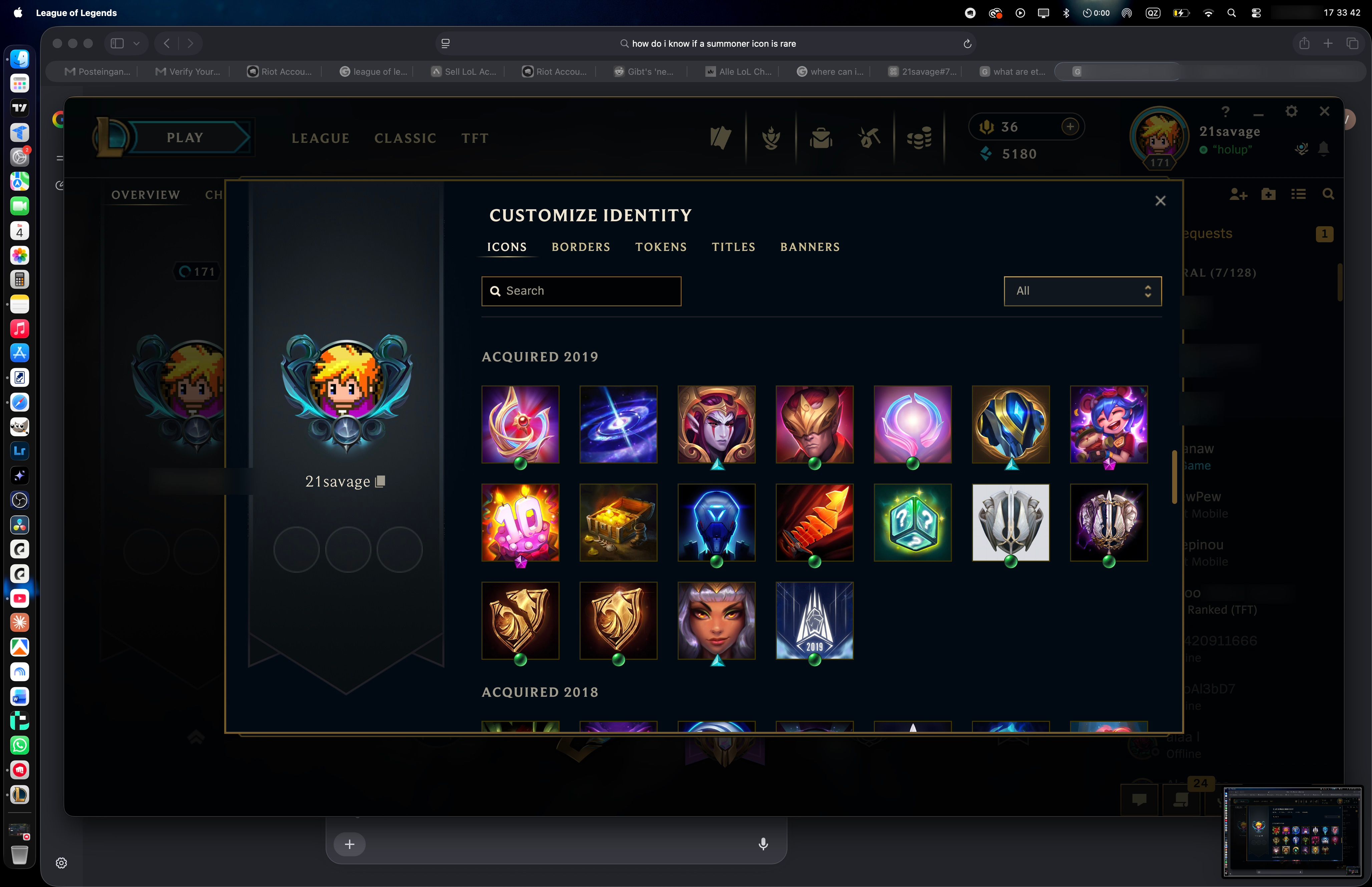 Silver Peak | Riot Kayle | Elementalist Lux | 152 Champions | 115 Skins | Full Email - Image 4