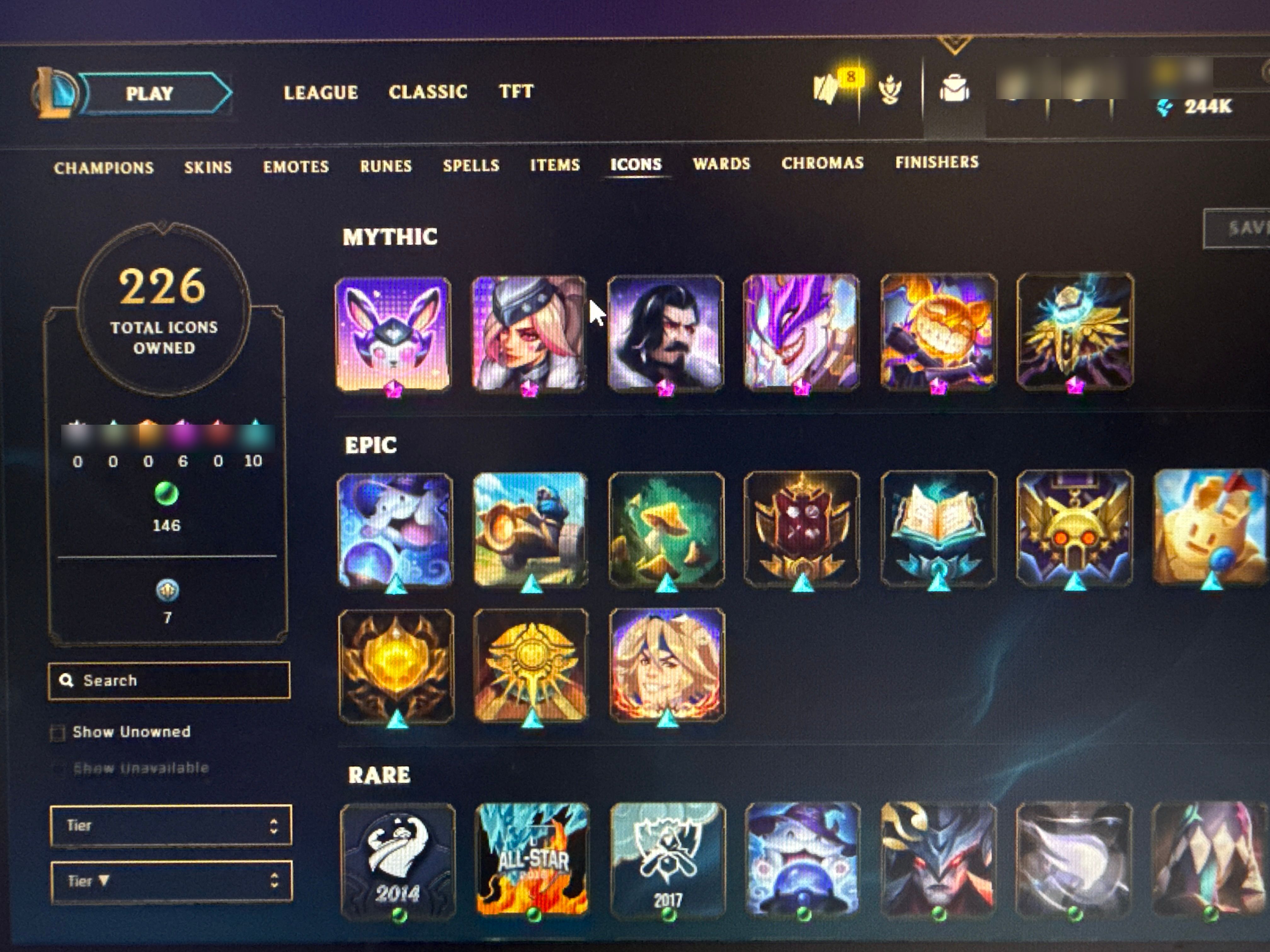 Gold Peak | Riot Girl Tristana | Riot Kayle | 173 Champions | 219 Skins - Image 3