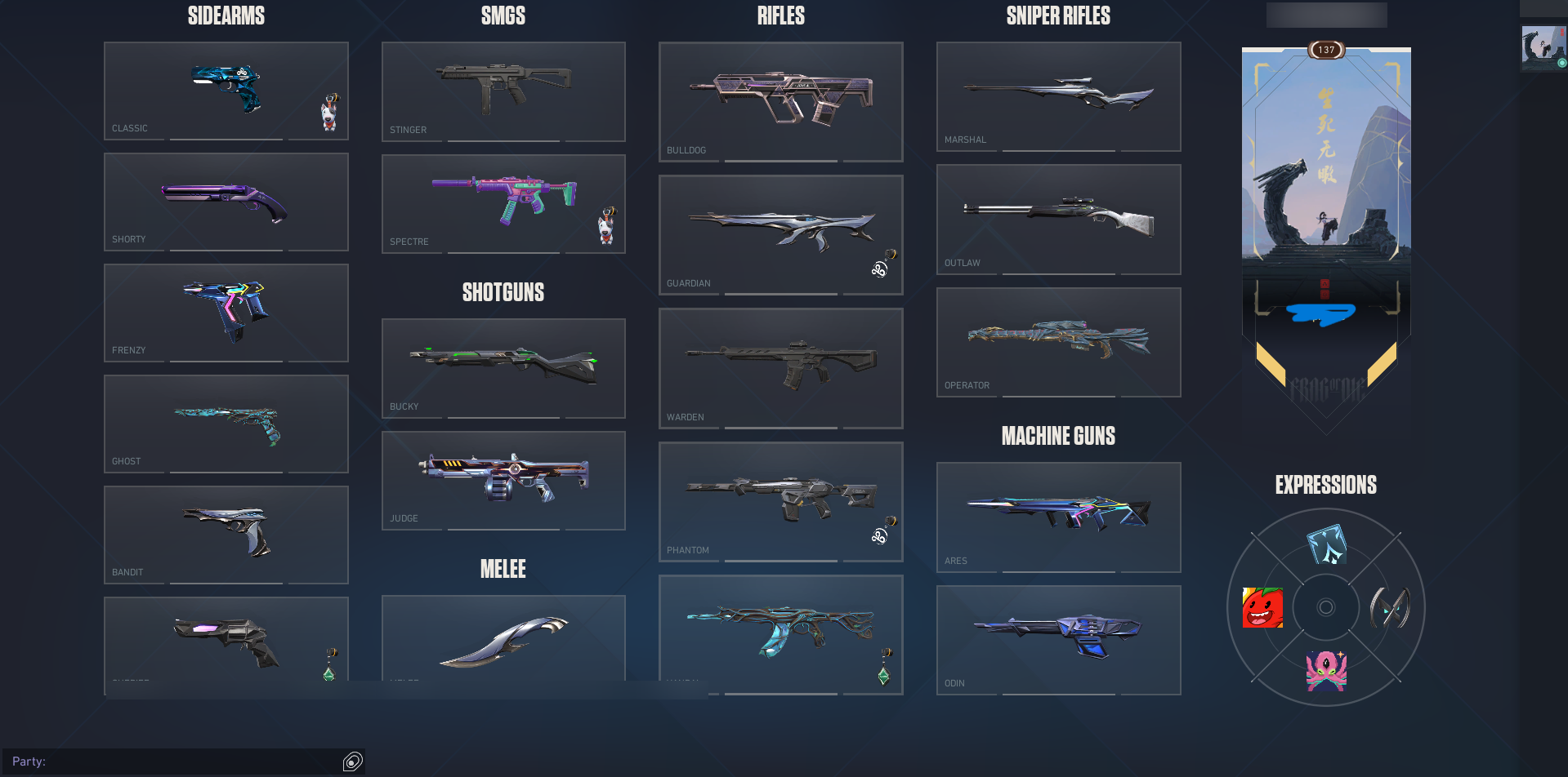 Current Immortal 1 | Full Aeris pack Mystbloom Kunai,Rgx Karambit + Gaia Vandal + Recon Phantom + Neo Frontier,SIngularity Sheriff | Diamond/Asc Buddies - Image 6