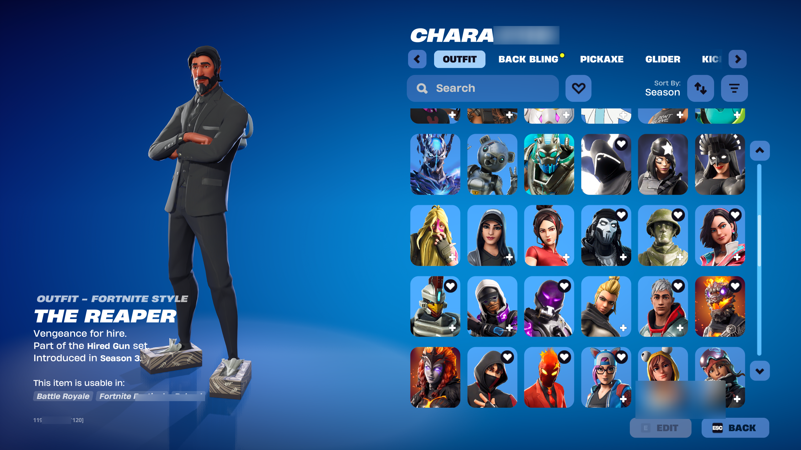 Founders Umbrella | Merry Mint | Reaper | 98 Skins | Season 2 | Level 1144 | Full Email - Image 8
