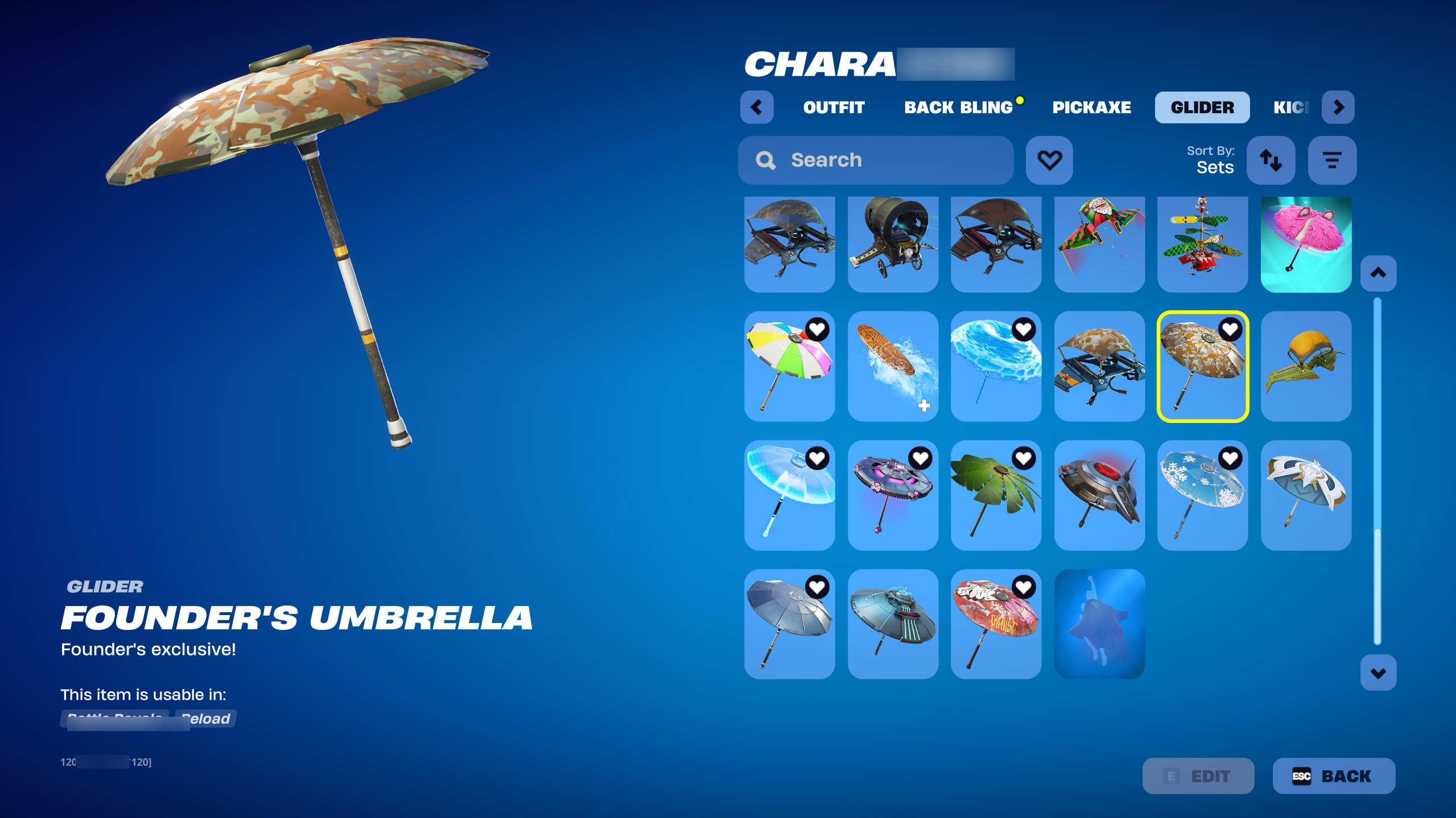 Founders Umbrella | Merry Mint | Reaper | 98 Skins | Season 2 | Level 1144 | Full Email - Image 4