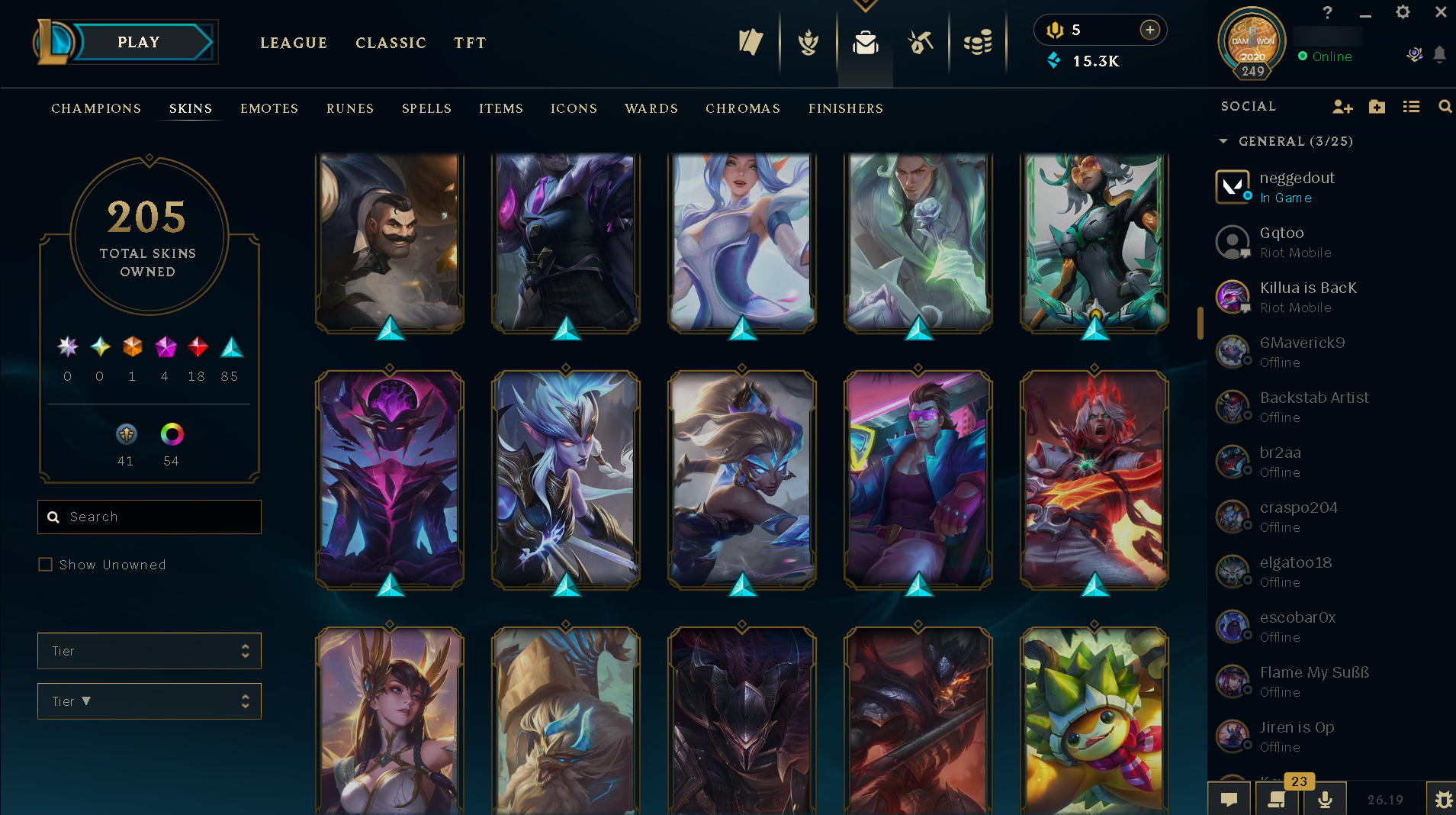 Gold Peak | 172 Champions | 113 Skins - Image 4