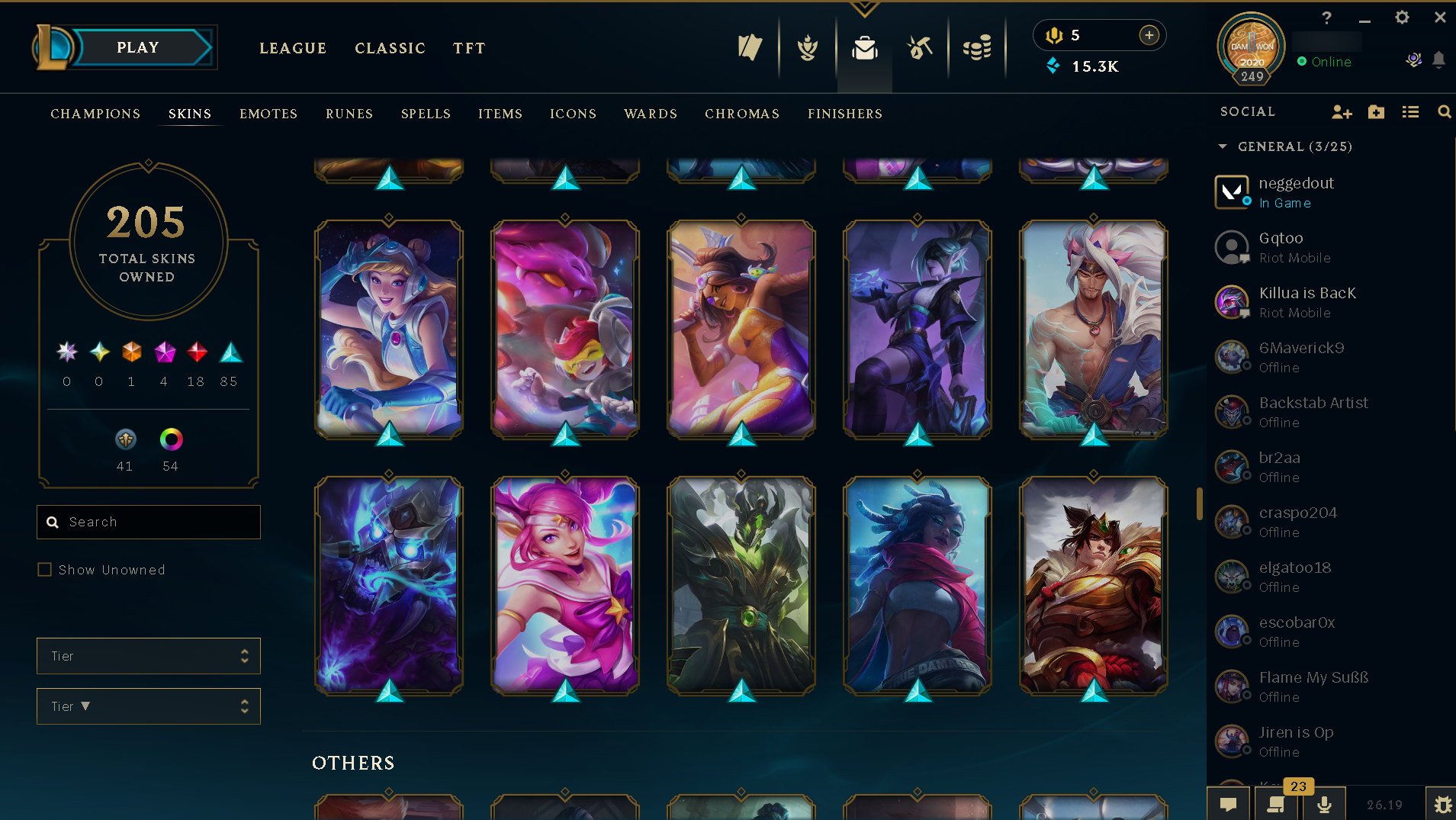 Gold Peak | 172 Champions | 113 Skins - Image 7