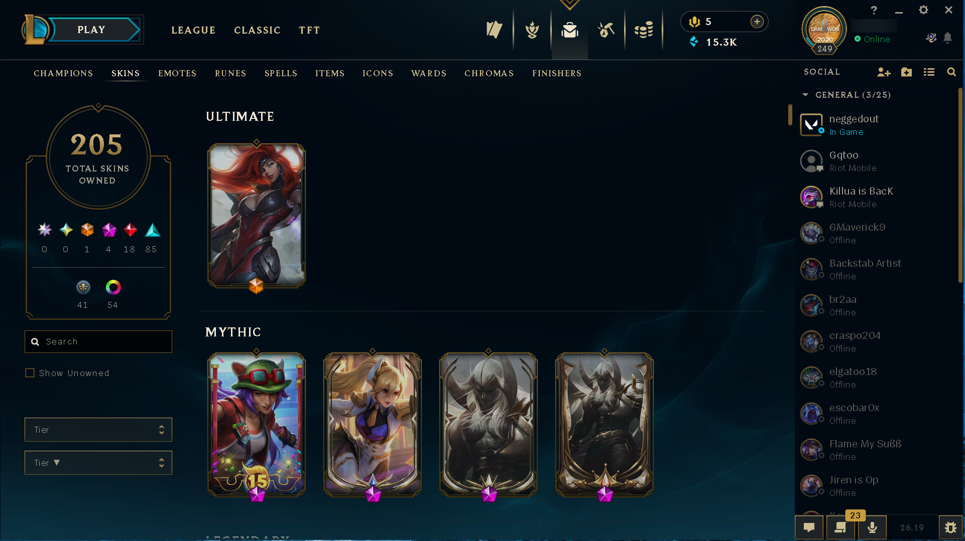 Gold Peak | 172 Champions | 113 Skins - Image 10