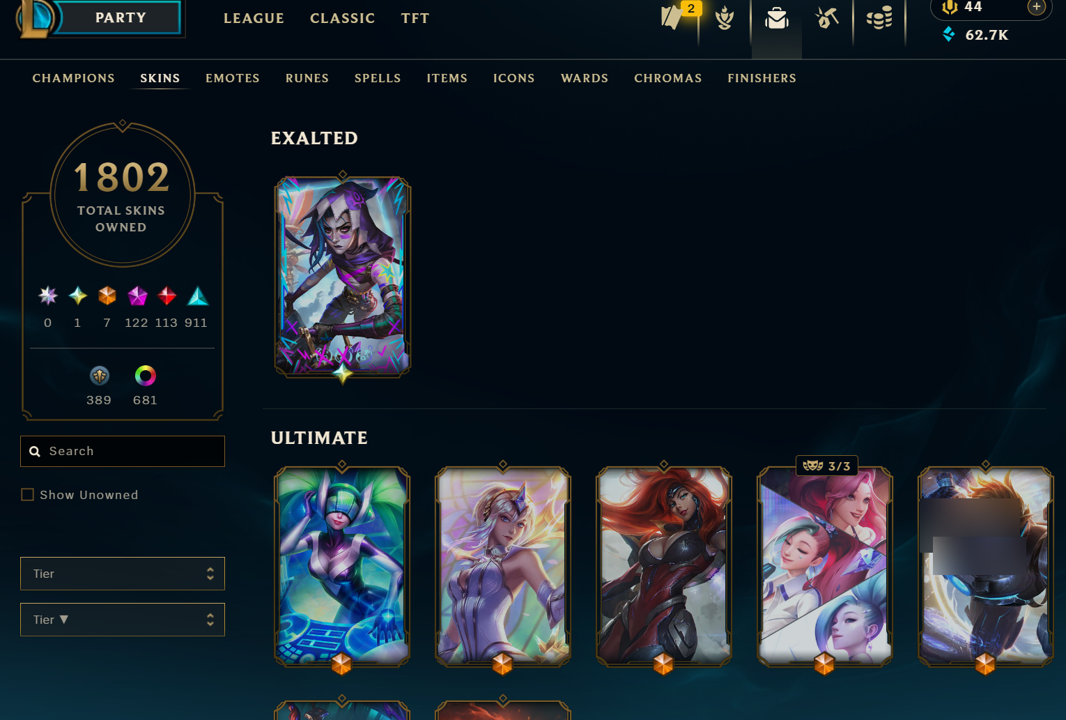 Emerald Peak | Riot Squad Singed | Arcane Fractured Jinx | 173 Champions | 1304 Skins | Full Email - Image 10