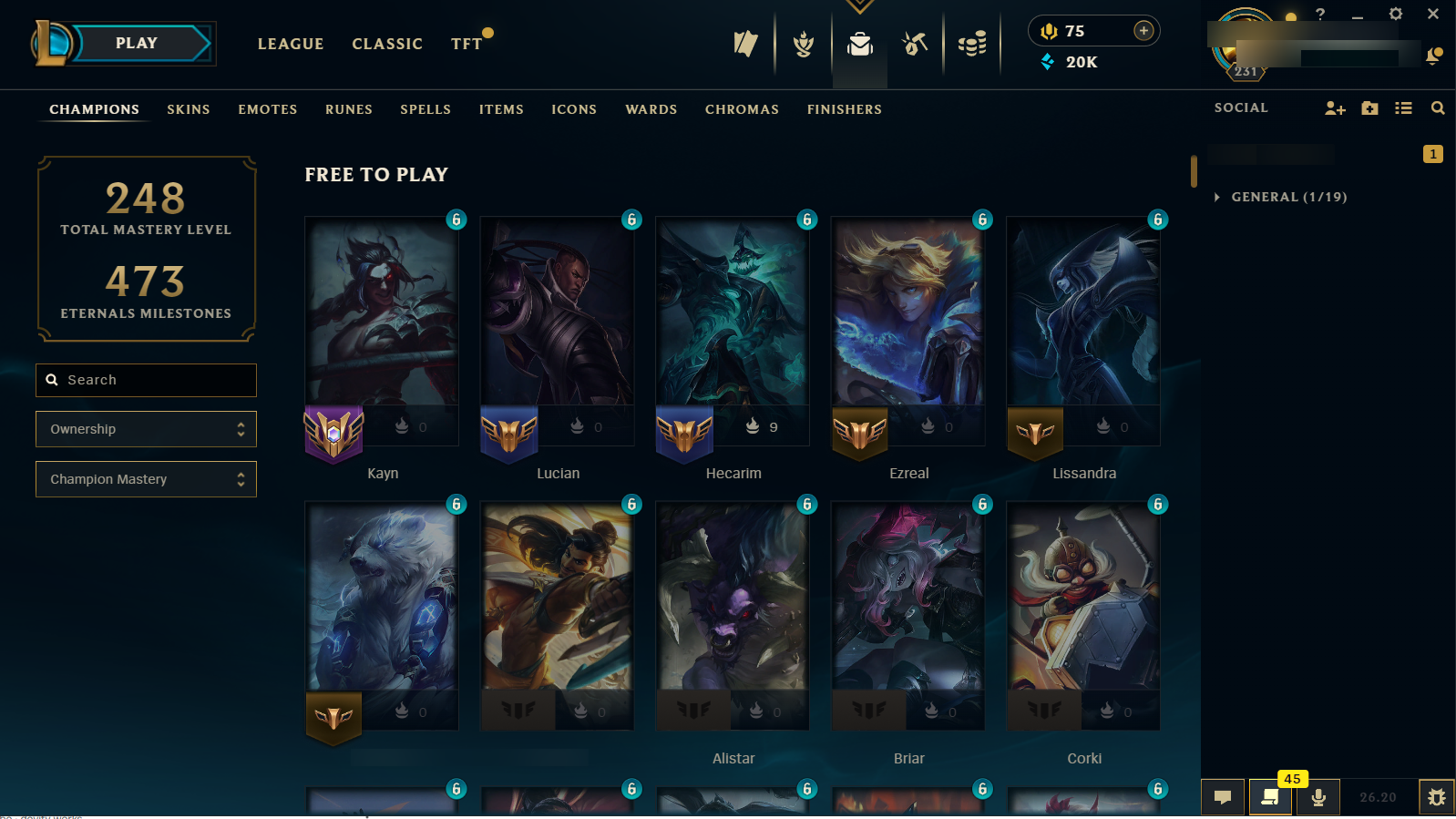 Emerald Peak | Urf the Manatee | Spirit Guard Udyr | 110 Champions | 77 Skins - Image 3